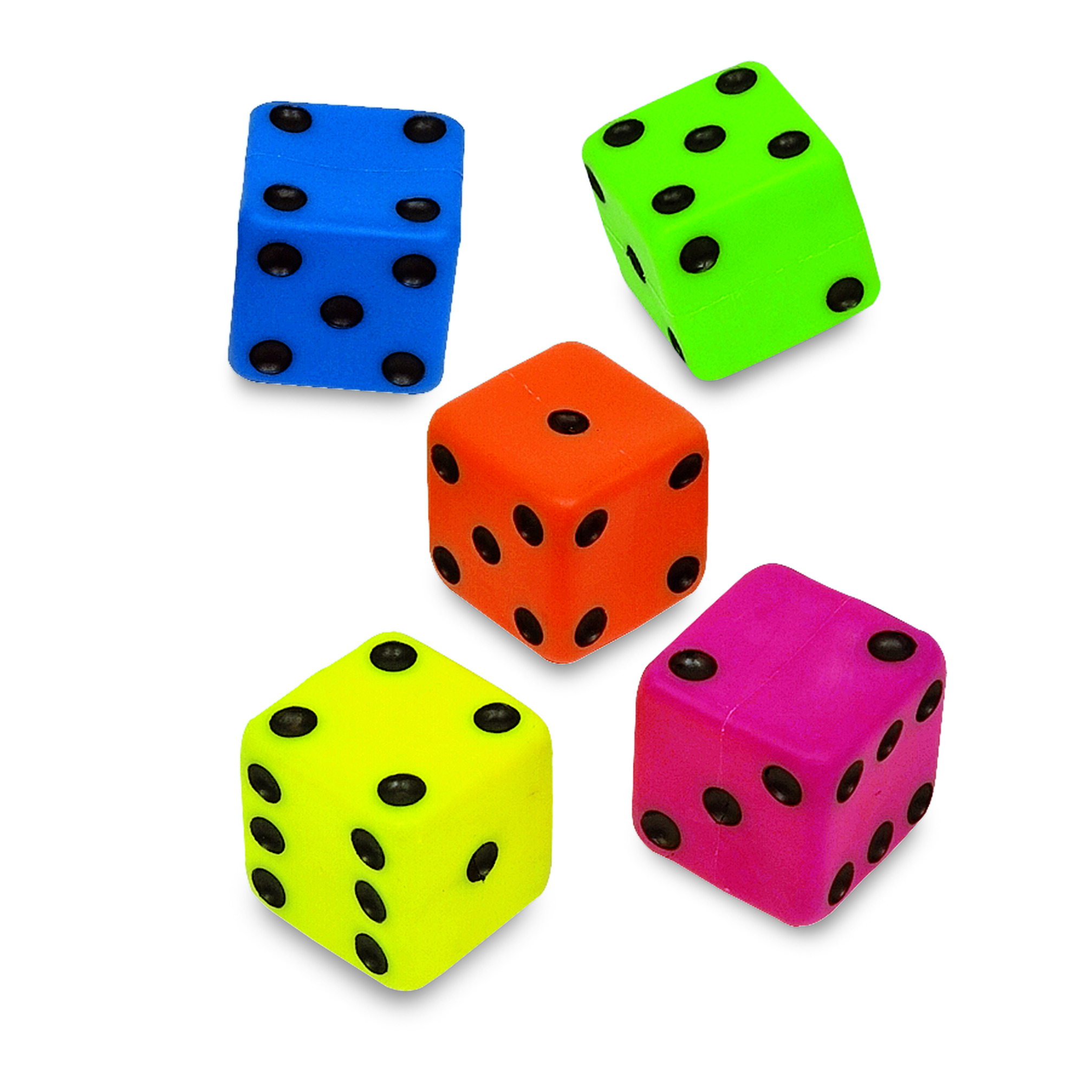 Dice plastic, 15x15x15 cm