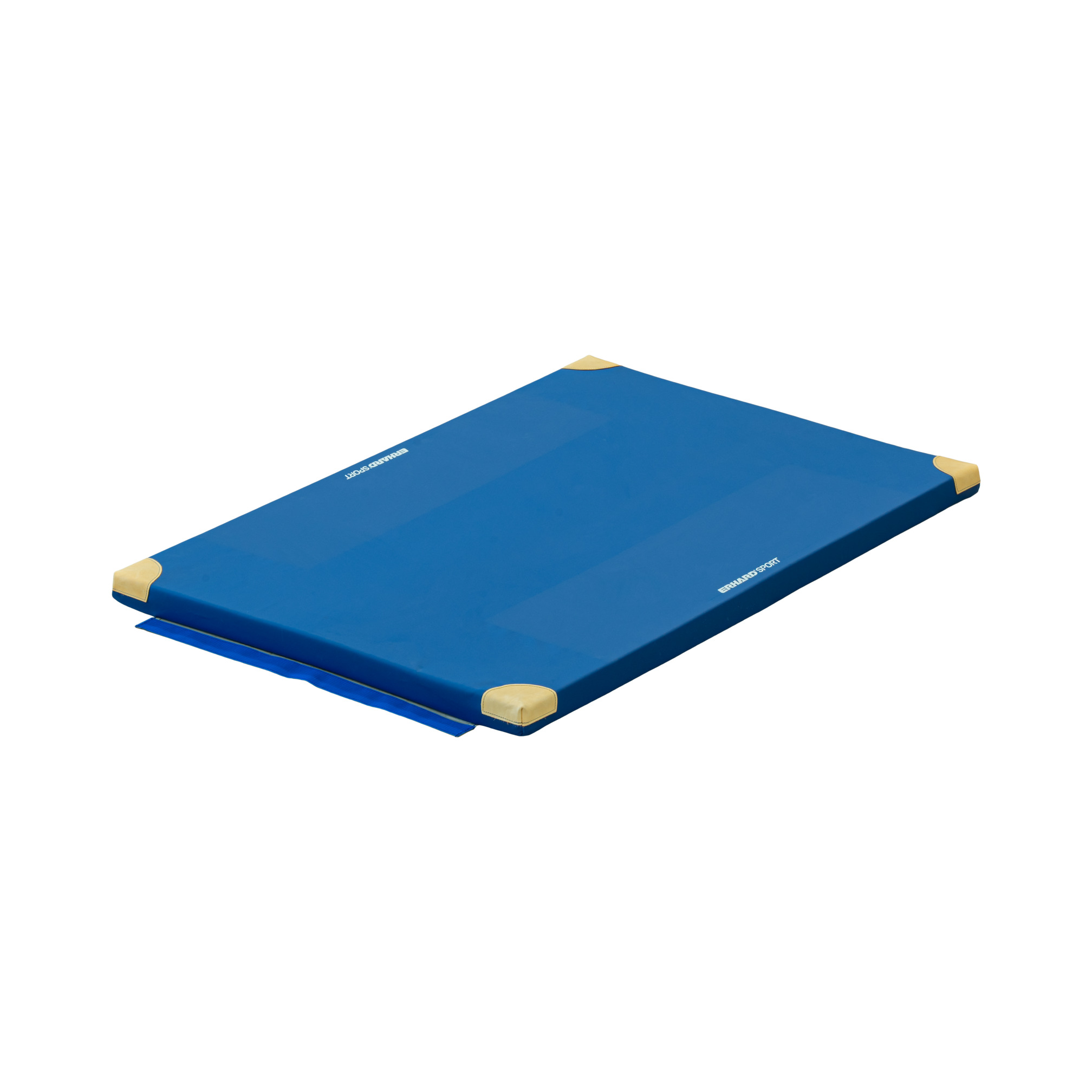 Erhard Sport Gymnastics Mat - 150x100x6 cm with Leather Corners
