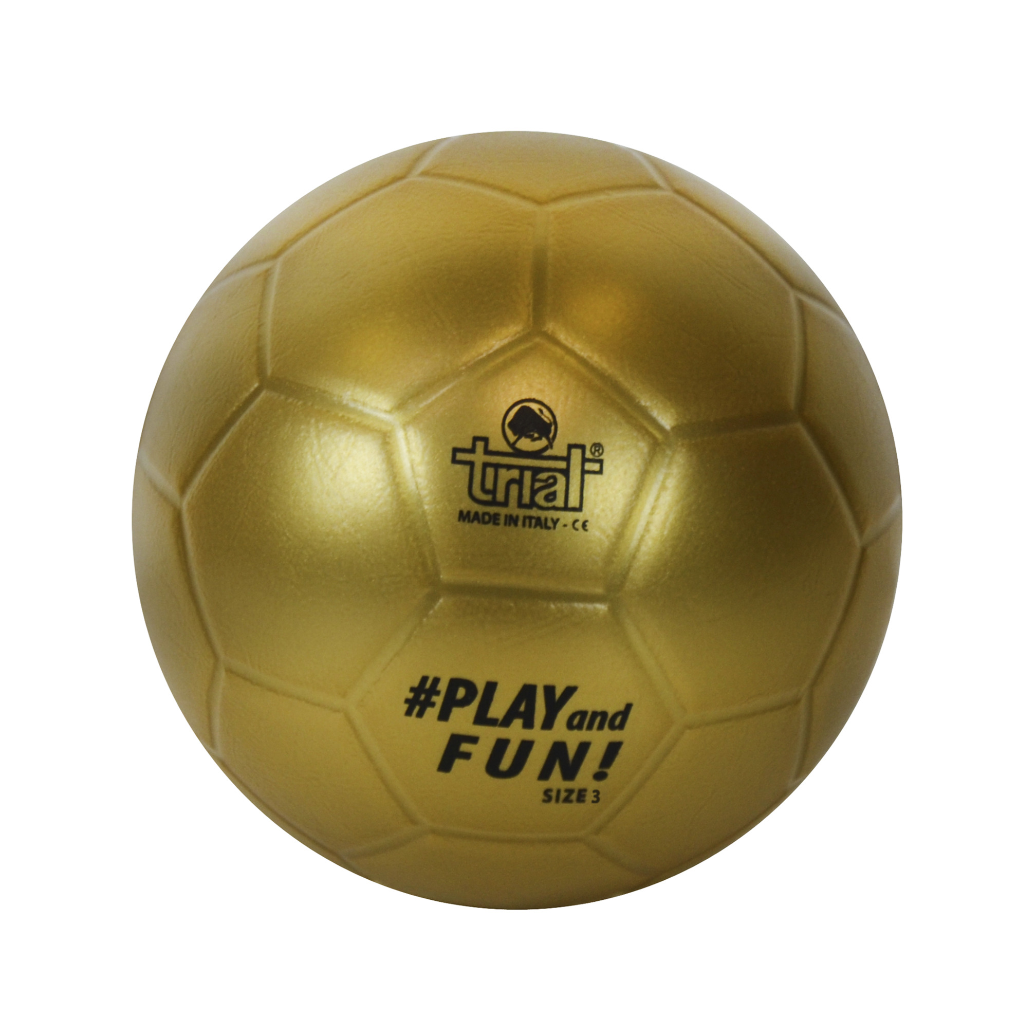 Trial Gold Line football, size 3