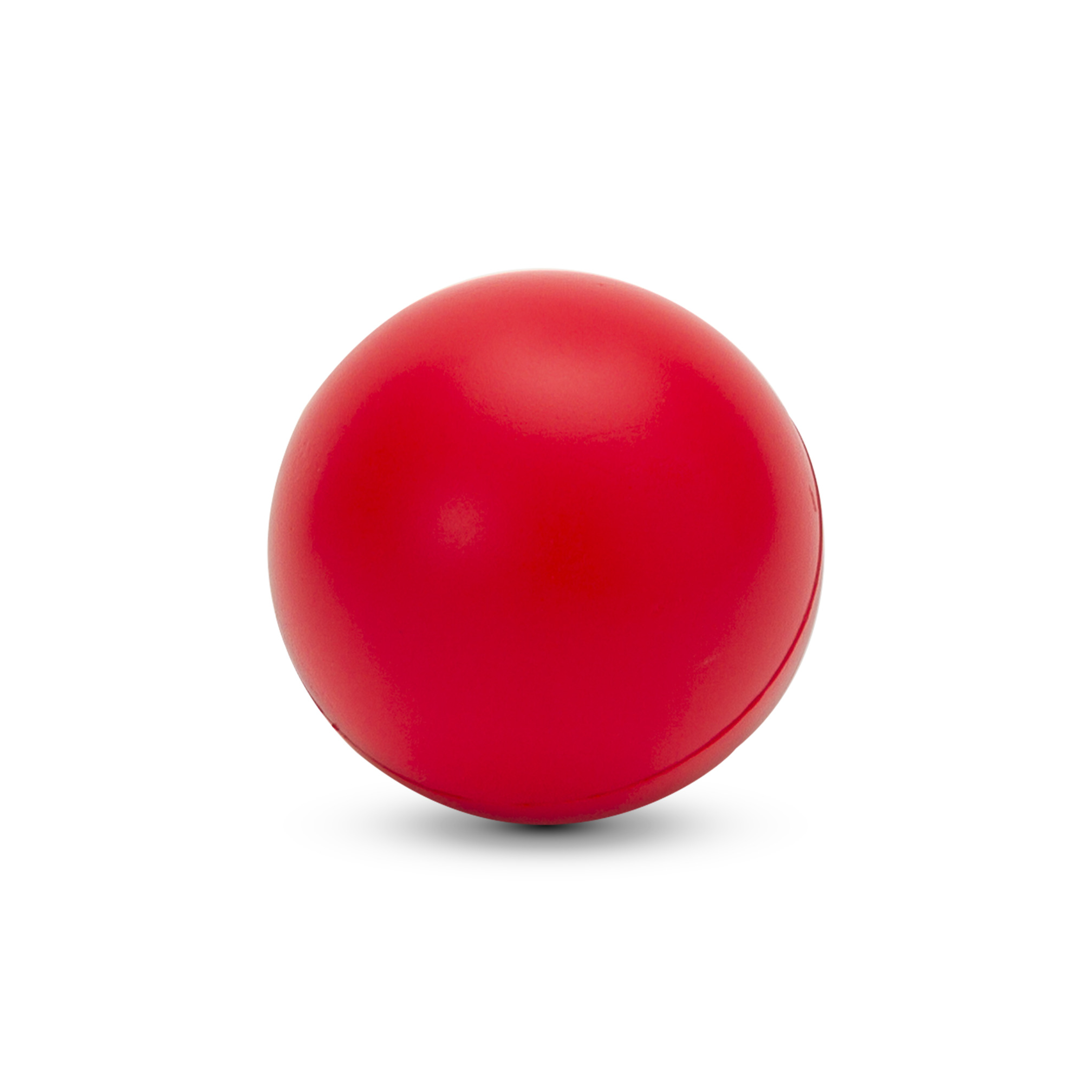 Foam ball with smooth skin, ø 18 cm, red