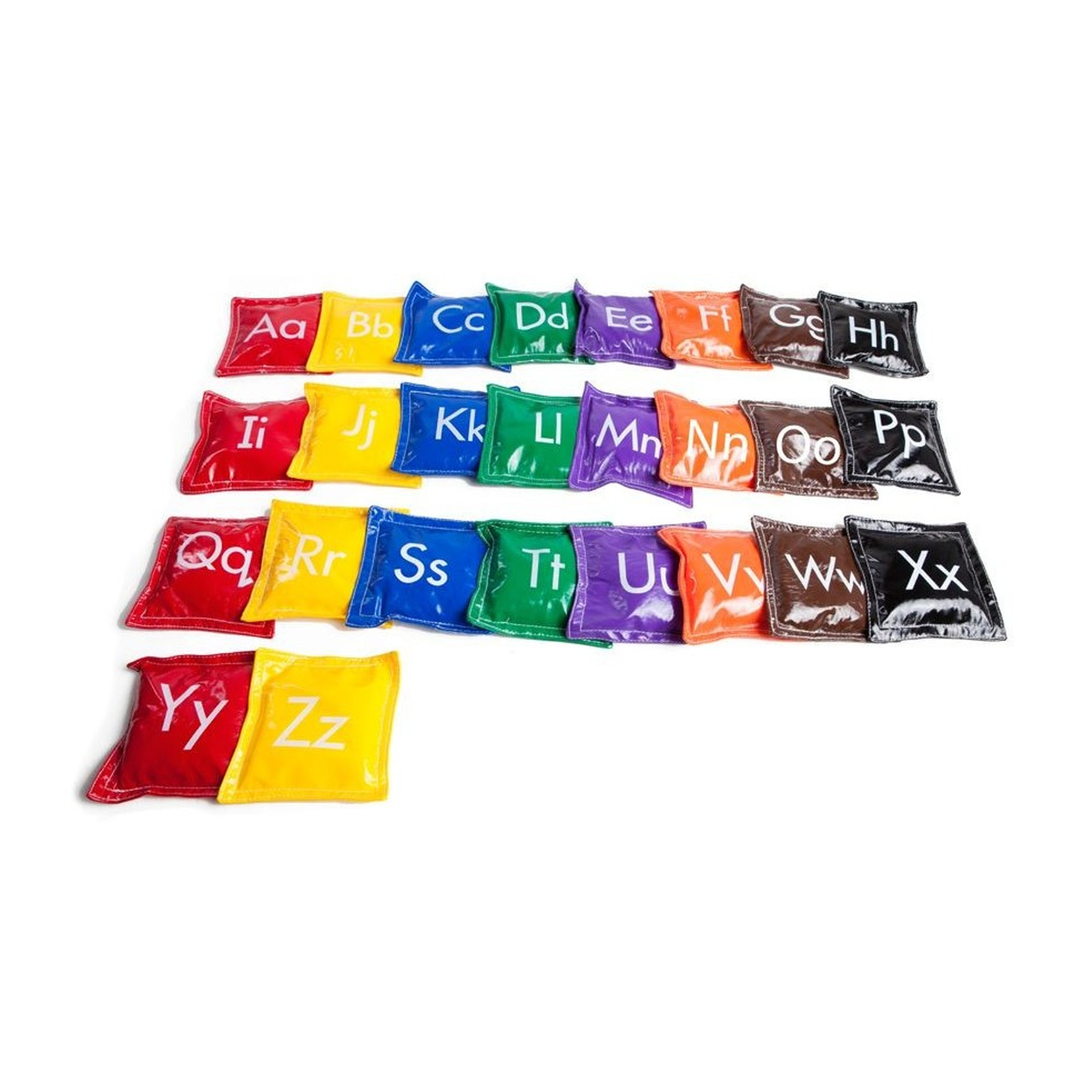 Pittenzakjes letters alfabet