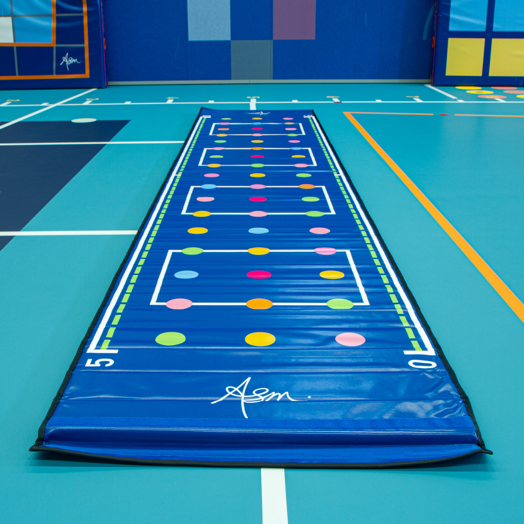 ASM Lange Mat - Dots - 6m, sandwichvulling