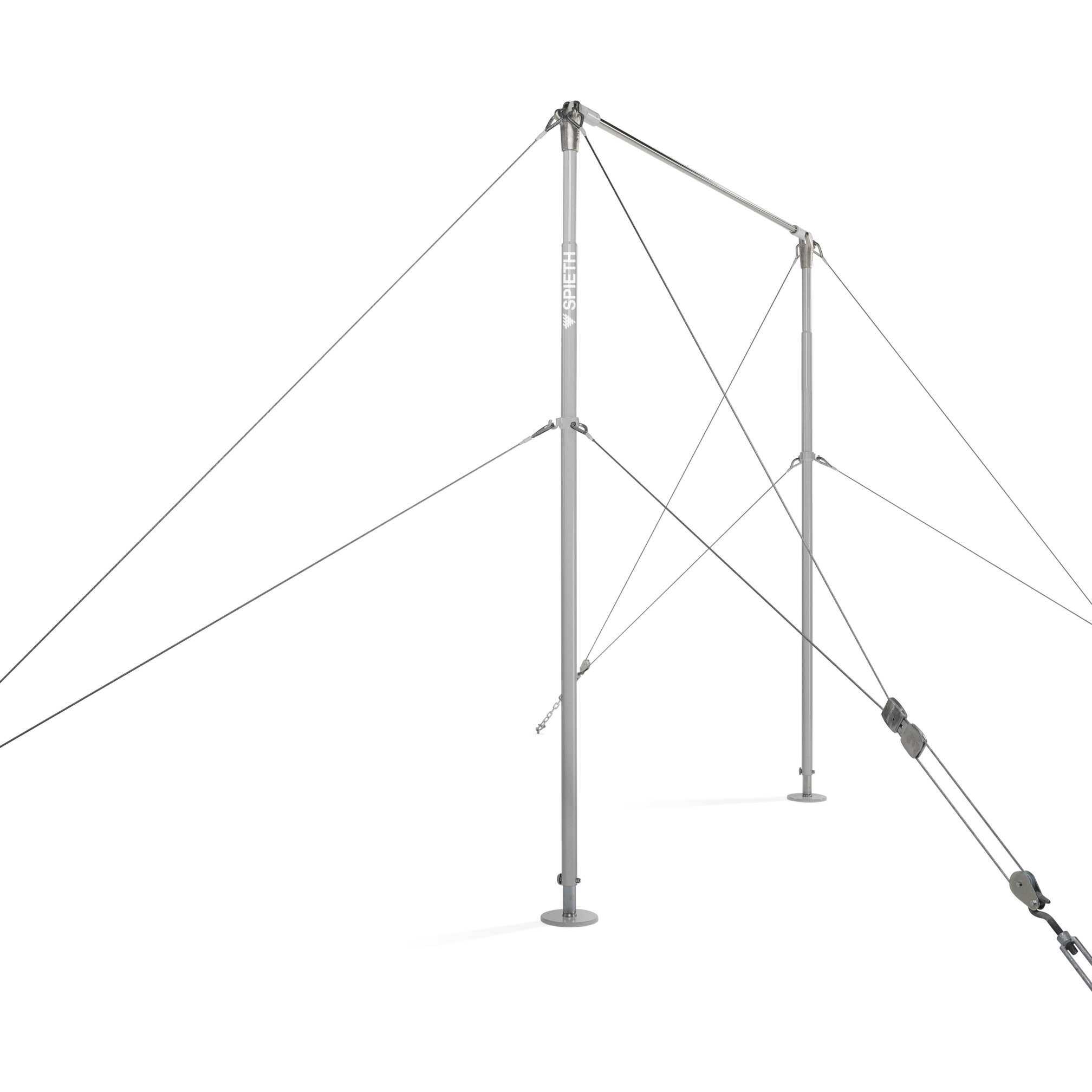 Short tensioning for the horizontal bar competition 'Stuttgart'