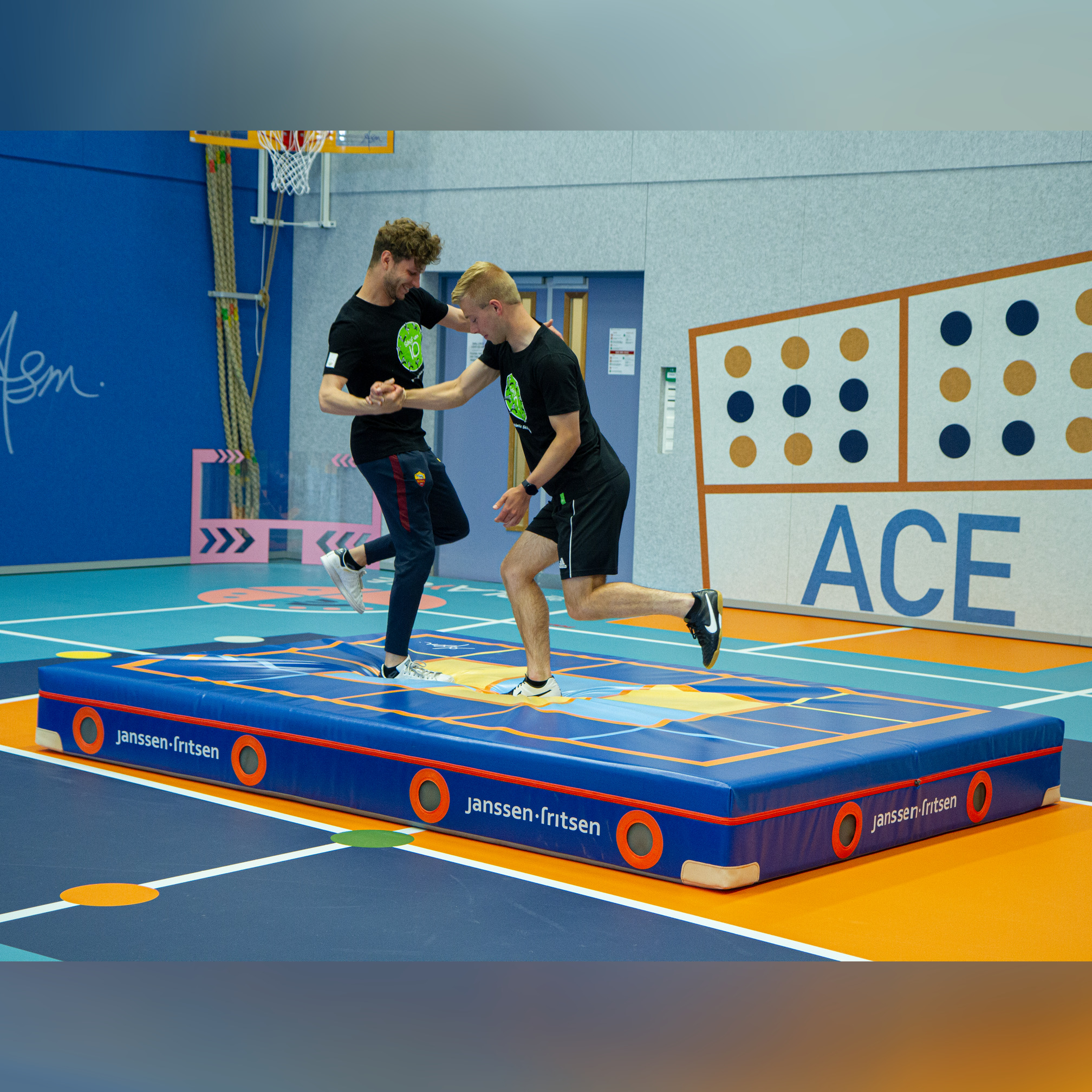 ASM landing mat Goal, sandwich padding