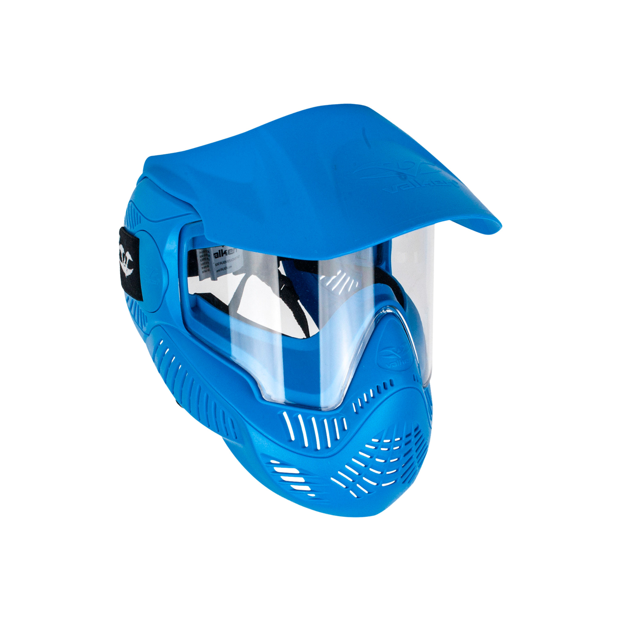 Bogenschießmaske blau