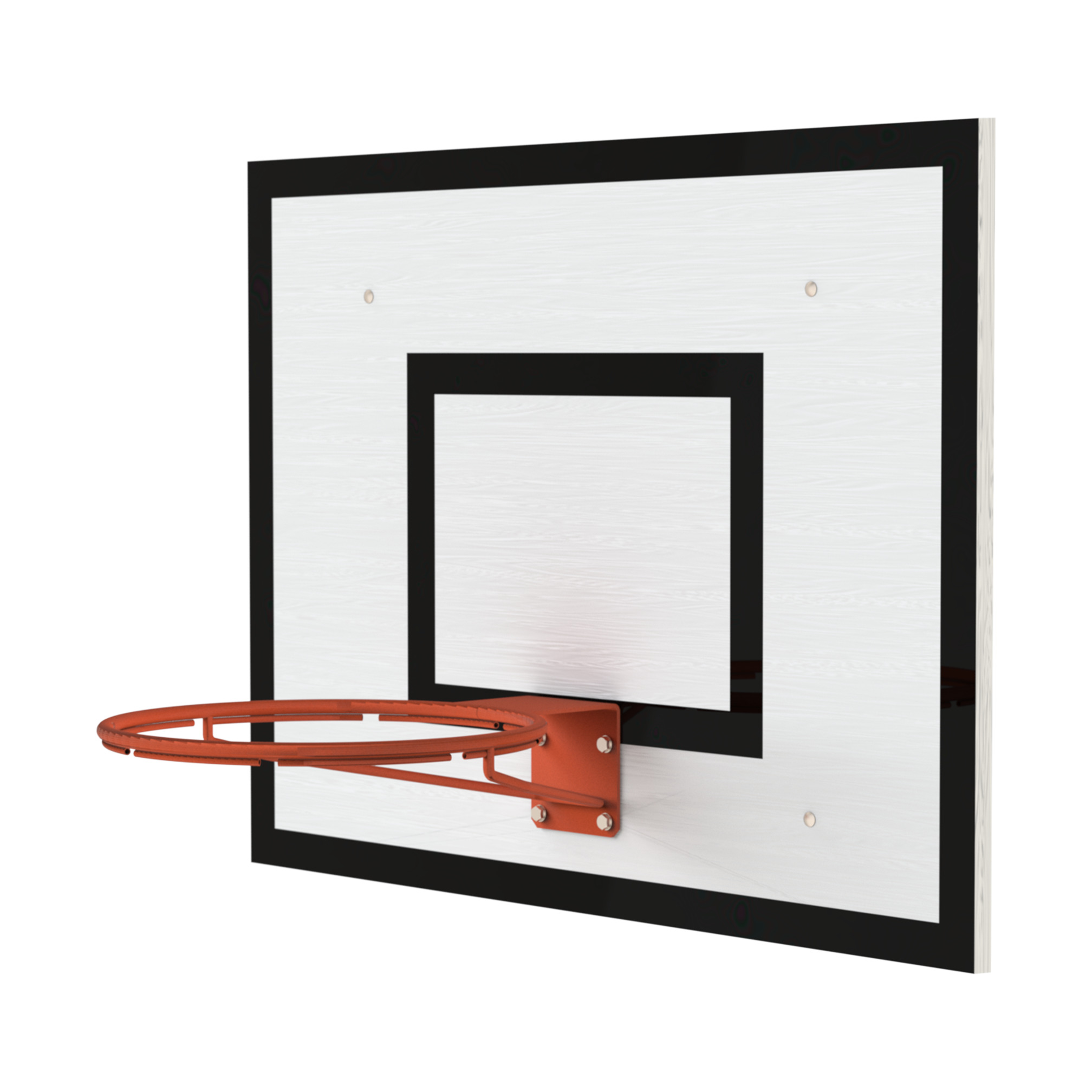  Wandmontierte Basketball Zielbrett – Indoor/Outdoor