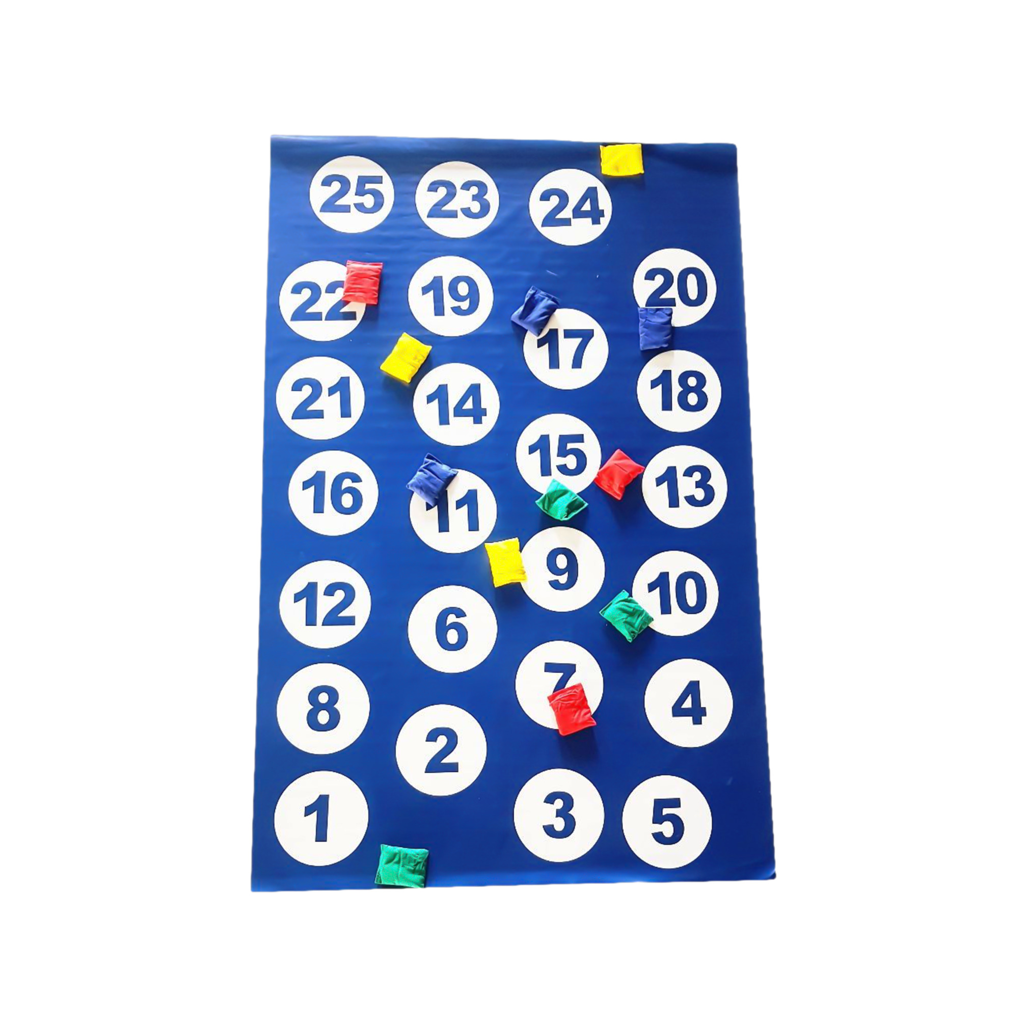 Target mat - numbers