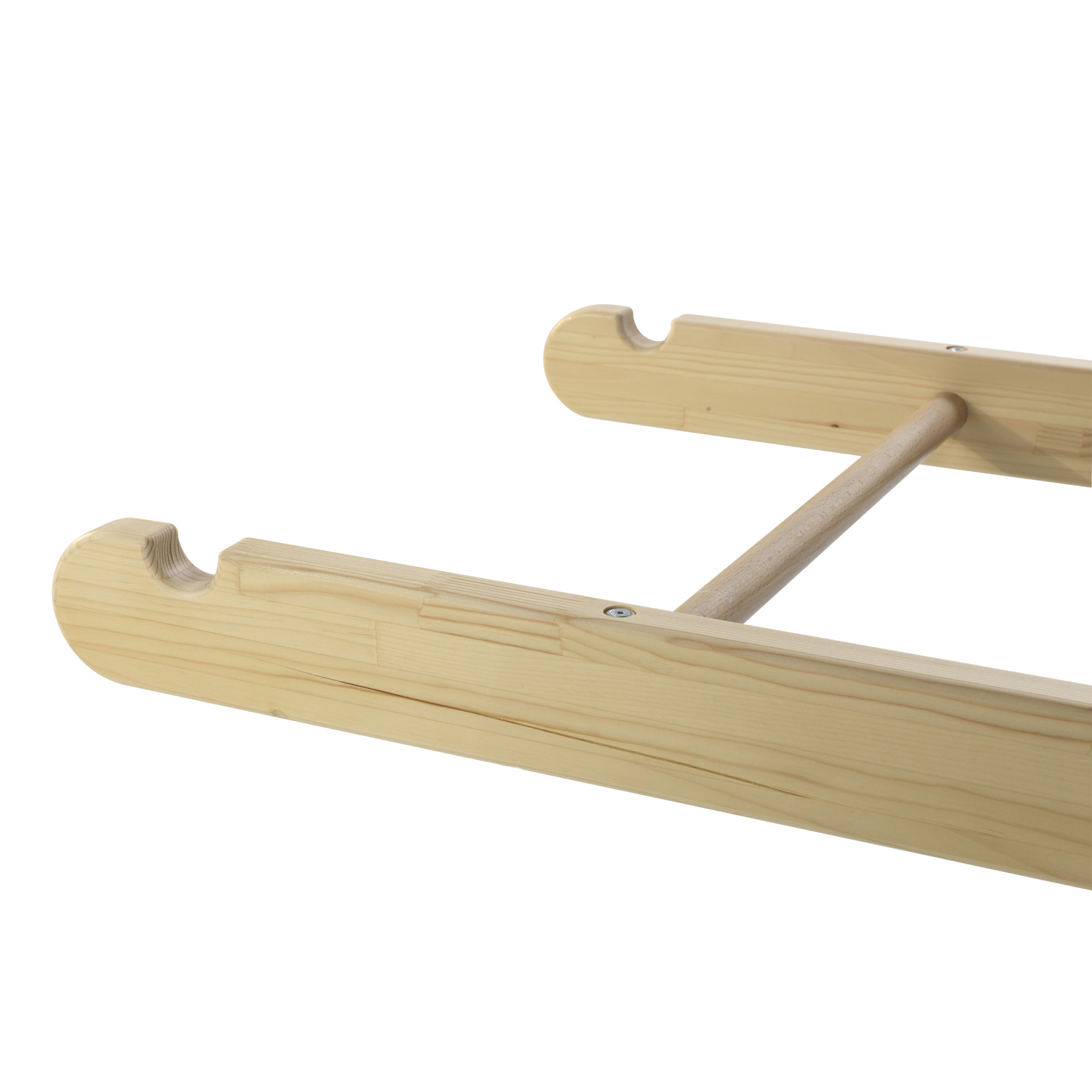 Wooden ladder, wide model Wooden ladder, wide model