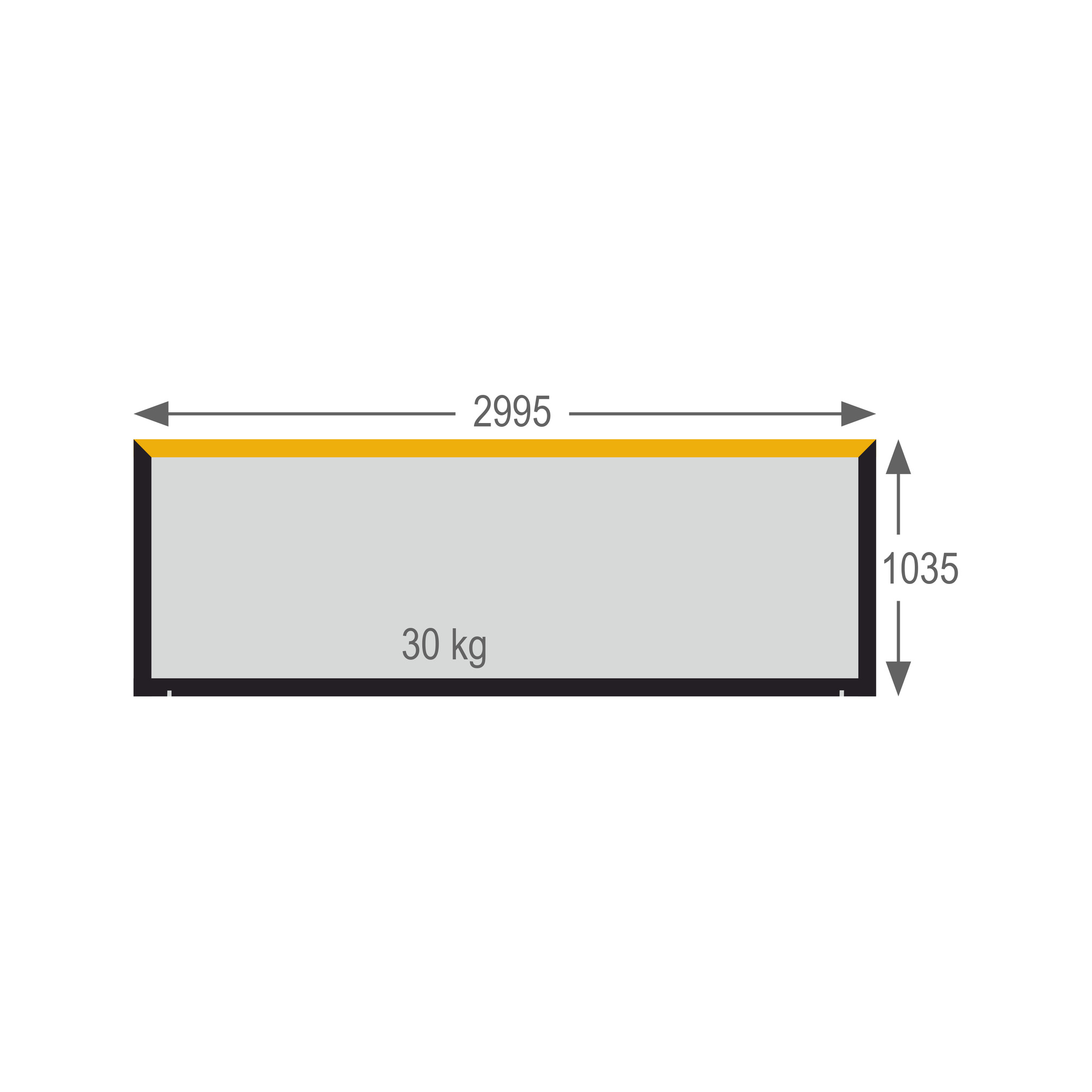 SOCCERENA Bandenelement 3m
