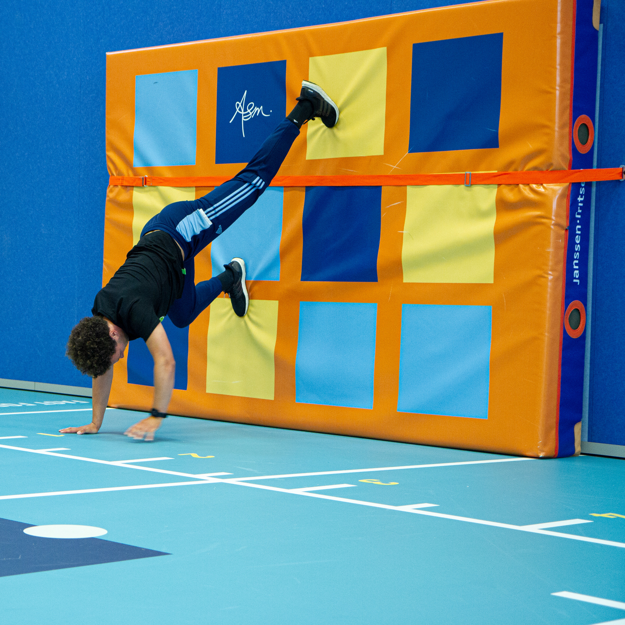 ASM landing mat - Pixel, sandwich padding