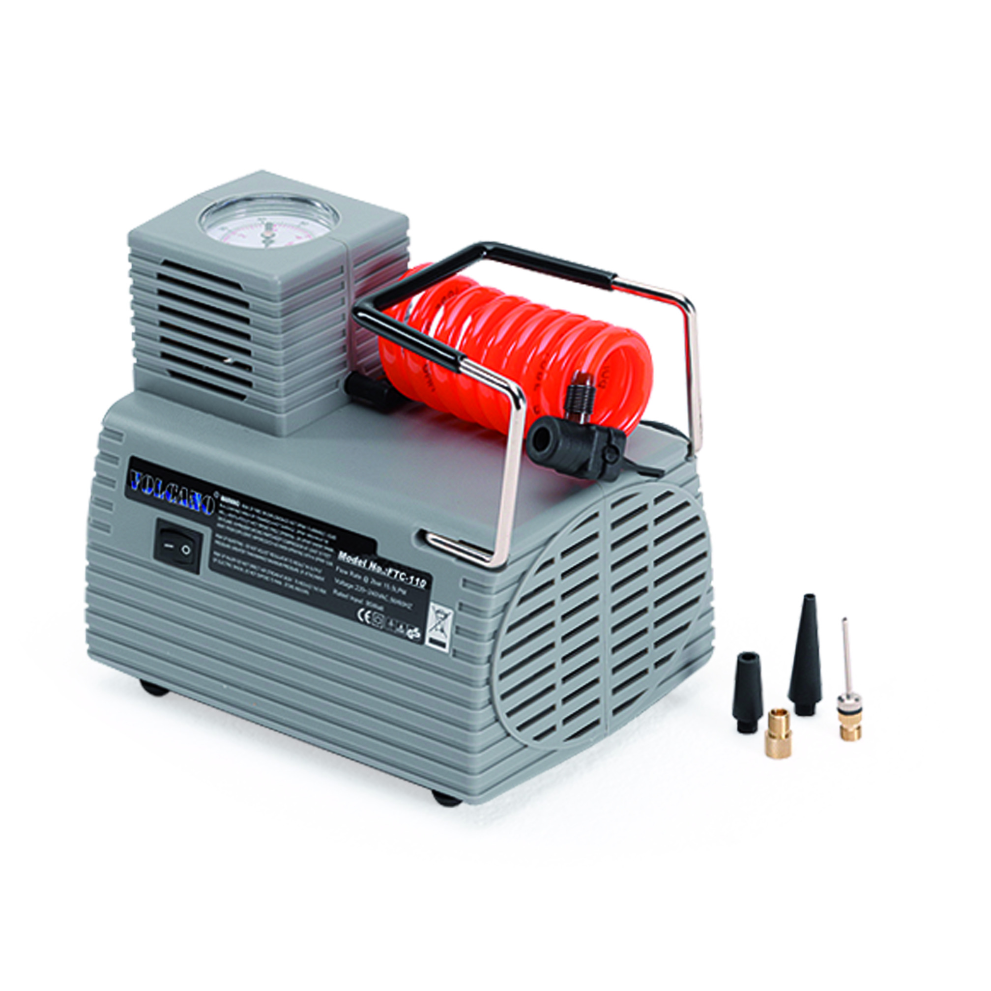 Ballpumpe elektrisch, kleines Modell mit Nippeln