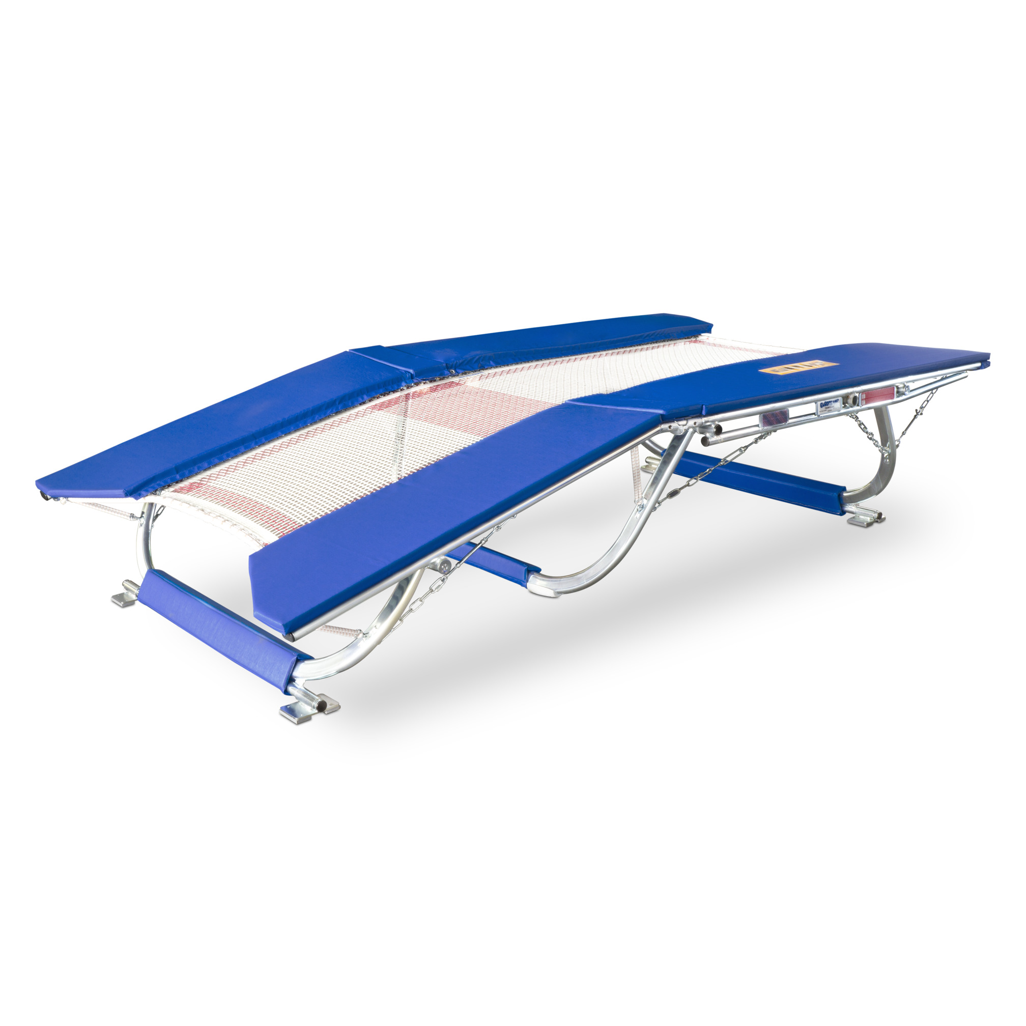 Ultimate' double mini trampoline 6x6