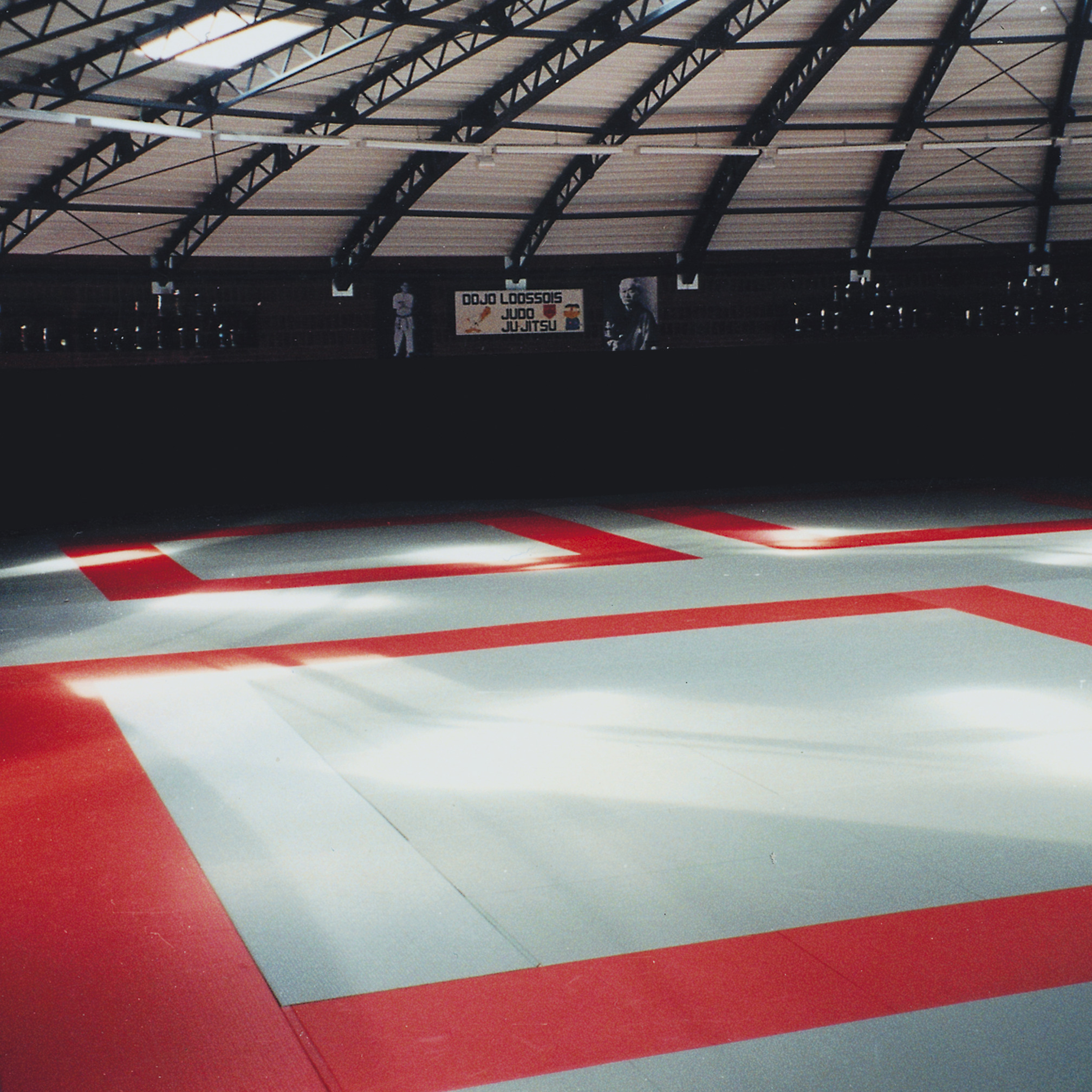 Judo mat 100 cm, green