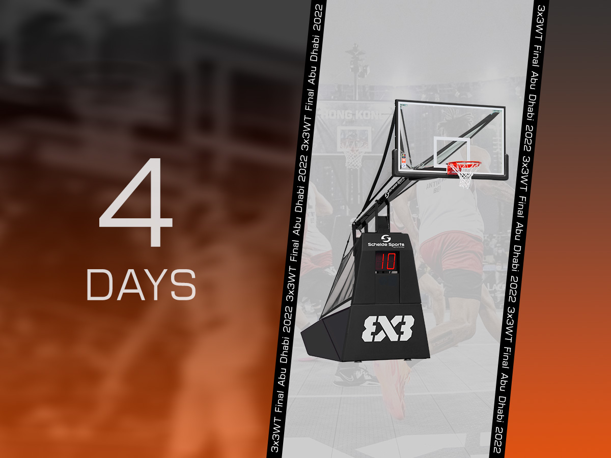 Only 4 days to go for the FIBA 3x3 World Tour FINAL in Abu Dhabi to start!