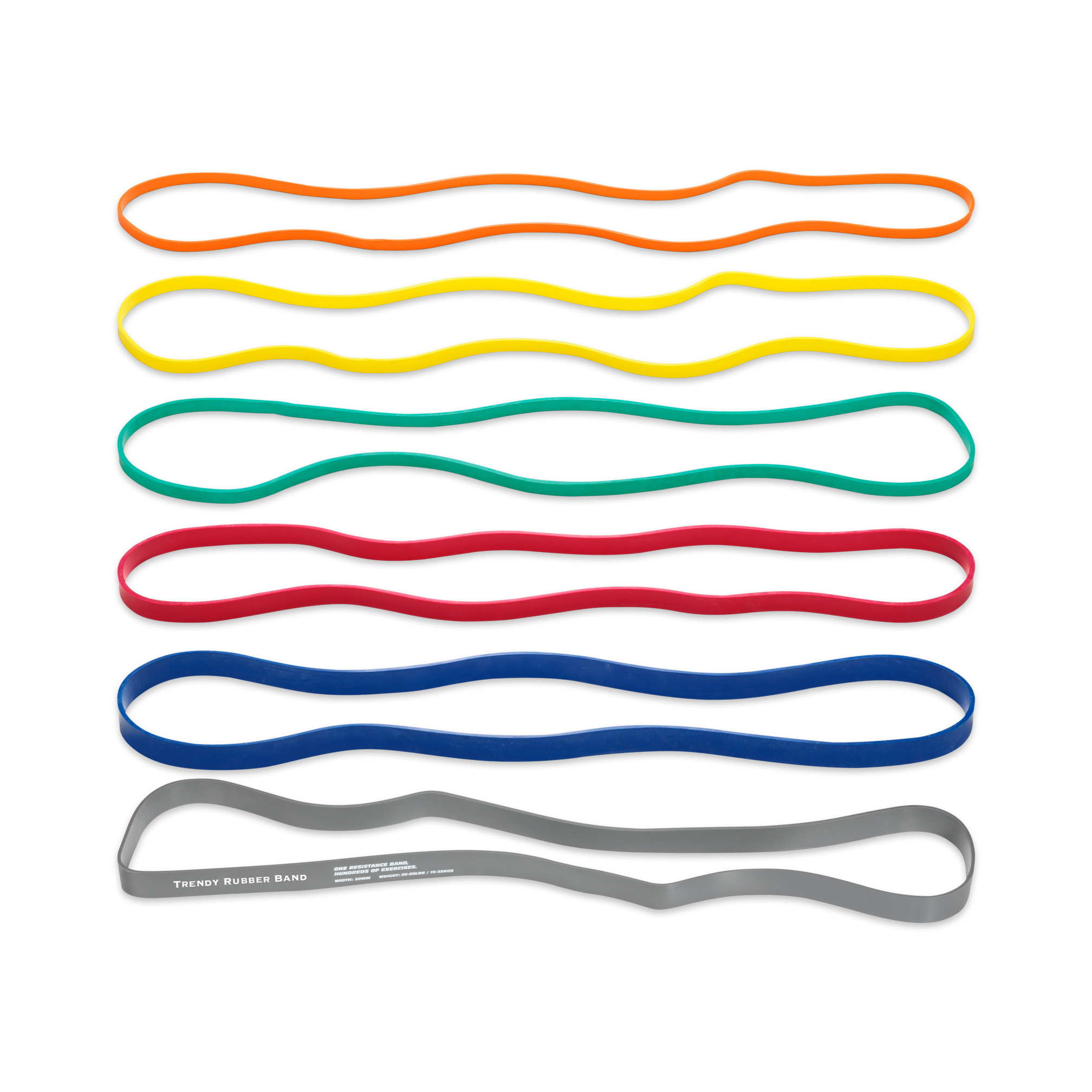 Rubber Band Weerstandsband, extra licht