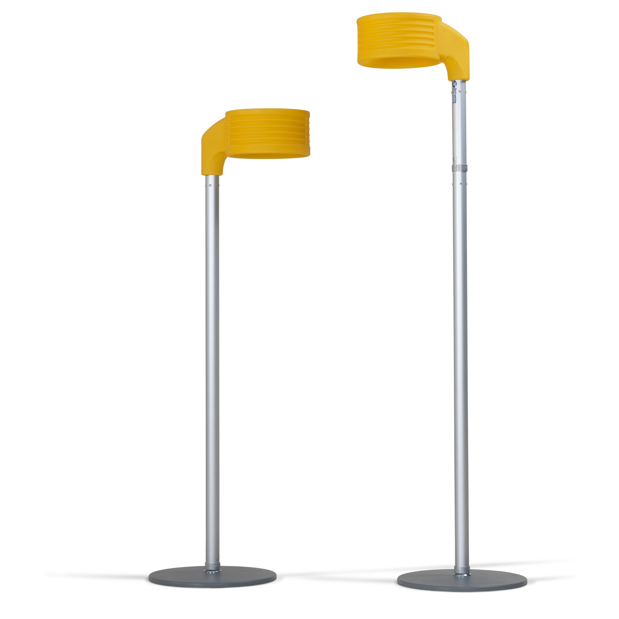 Korfbalpaal modulair, basispaal 250 cm