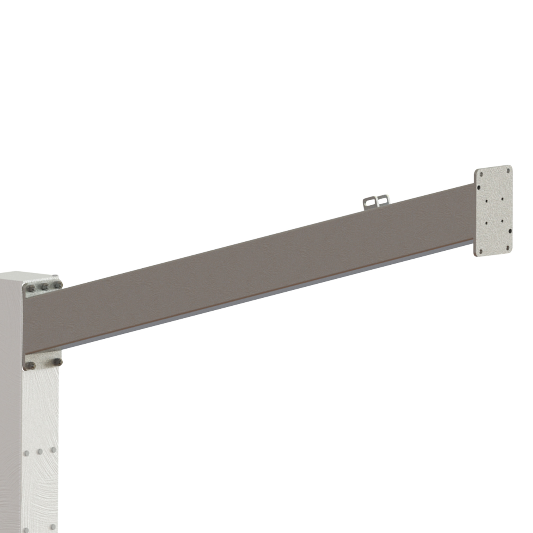 Vooruitsteek 165 cm buitenbasket