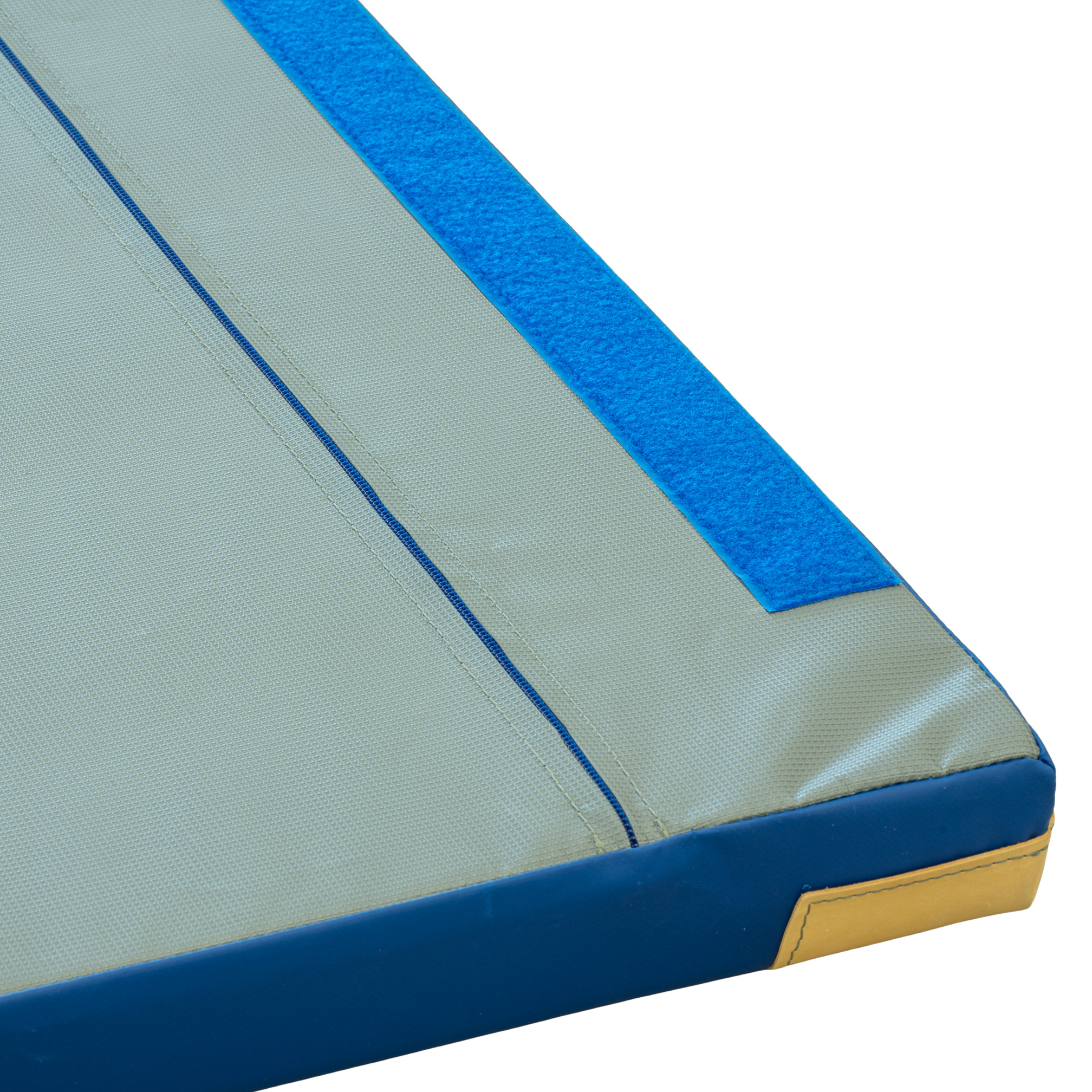 Erhard Sport Turnmat - 150x100x6 cm Leren Hoeken
