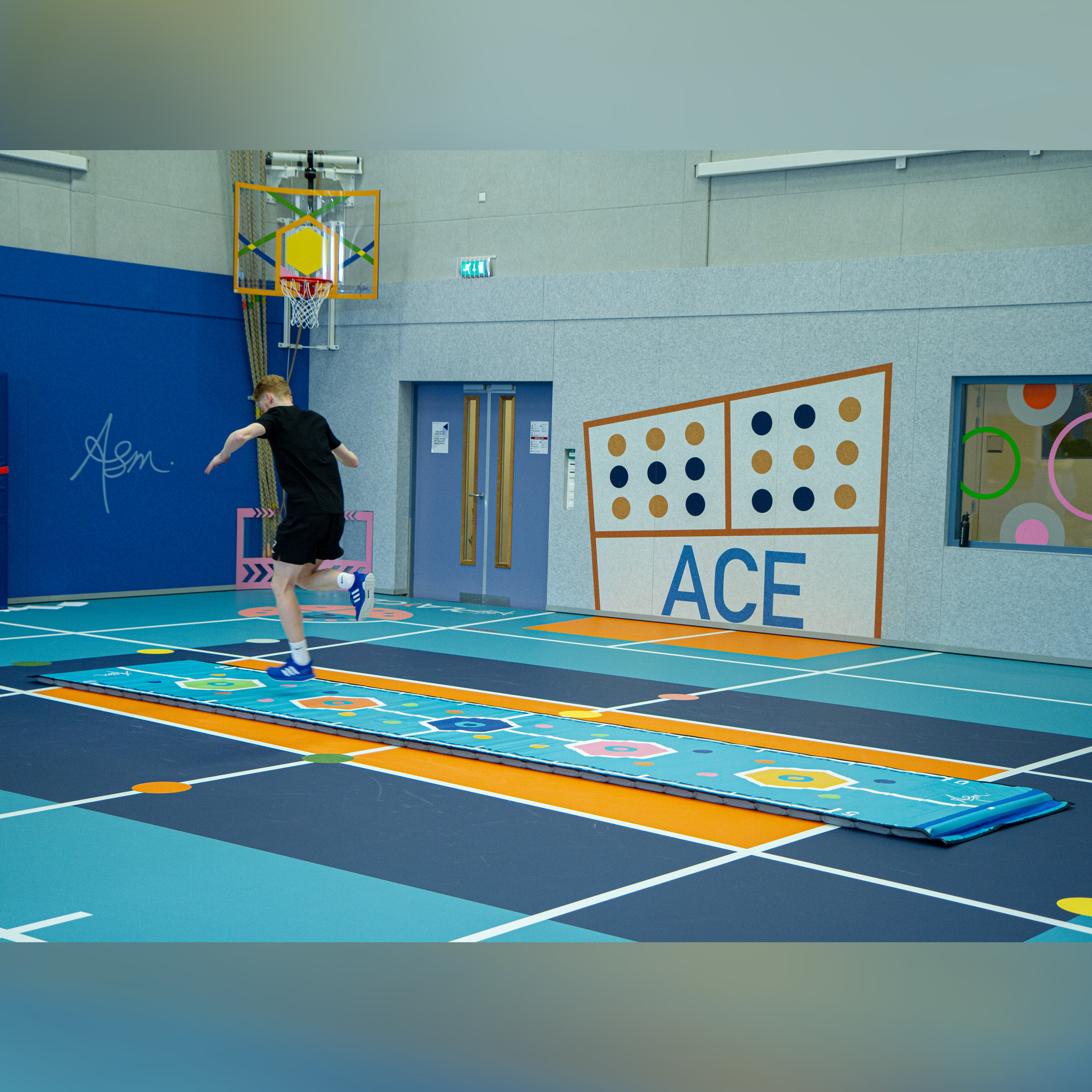 ASM Lange Matte - Hexagon - 6m, Sandwich Füllung