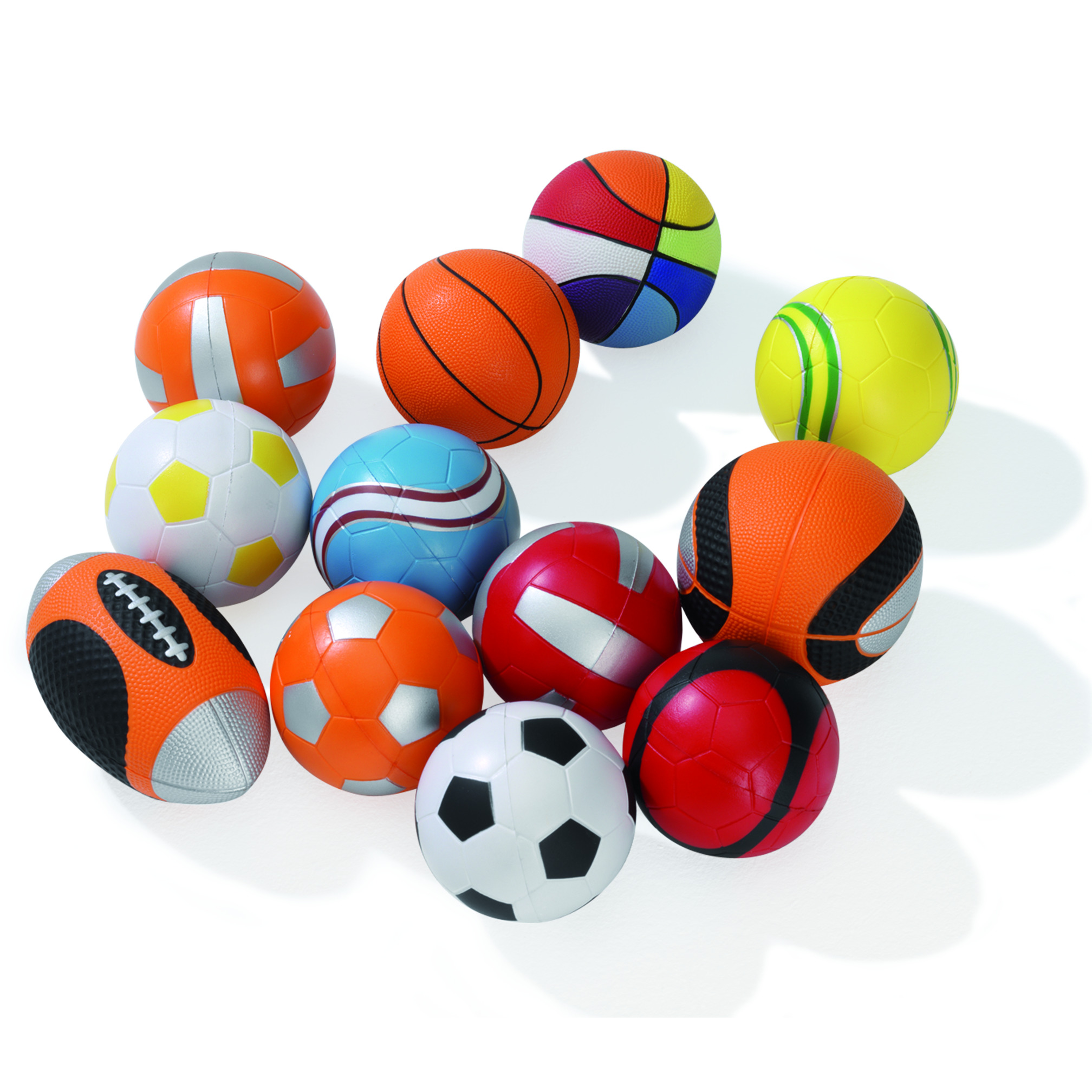 Sportballenset foam groot