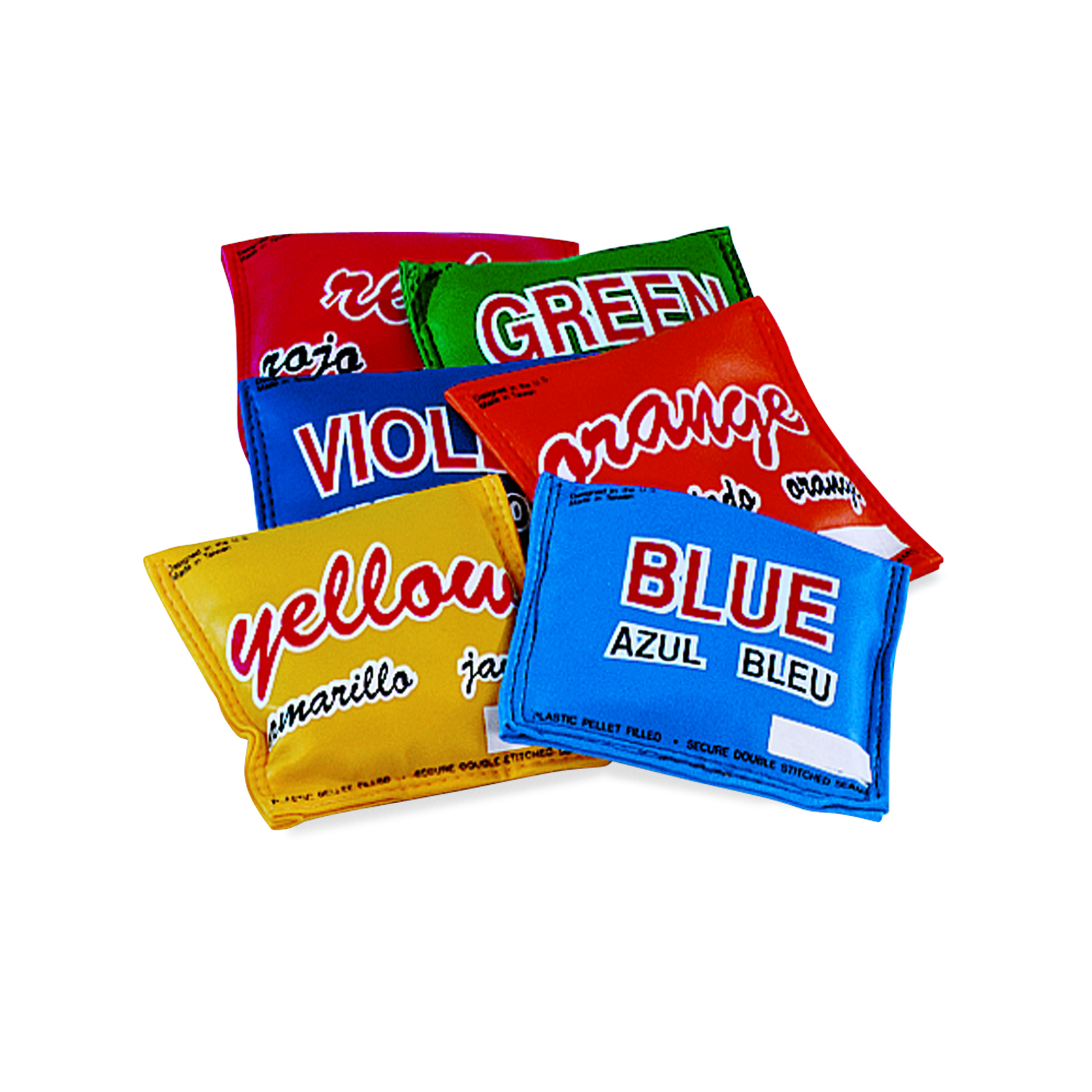 Pittenzakjes kleuren