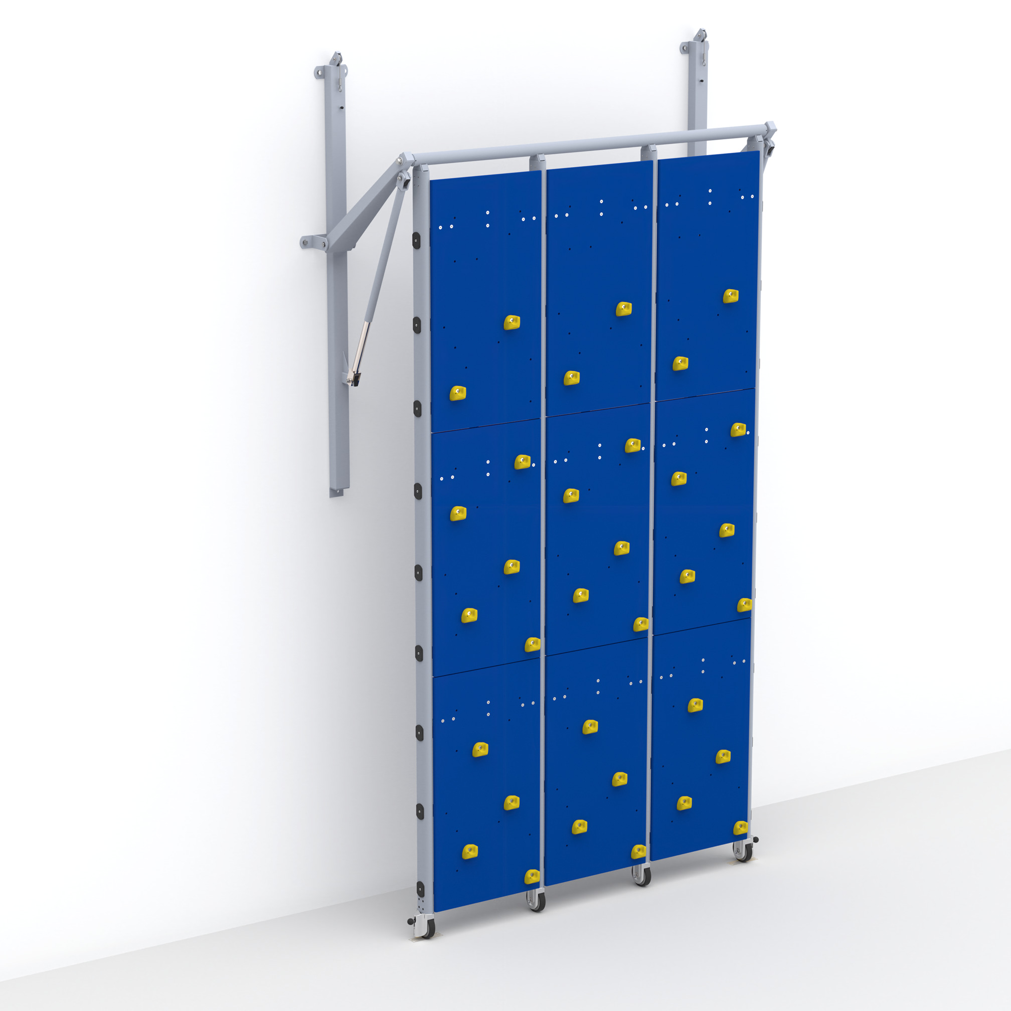 Boulder-/klimpanelen, middelbaar onderwijs