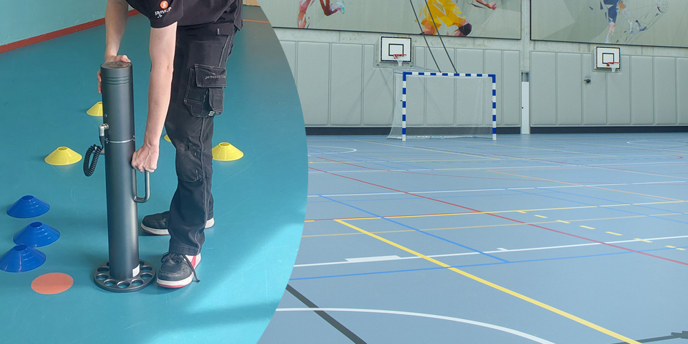 Voeg de sportvloer toe aan jouw Janssen-Fritsen onderhoudsabonnement
