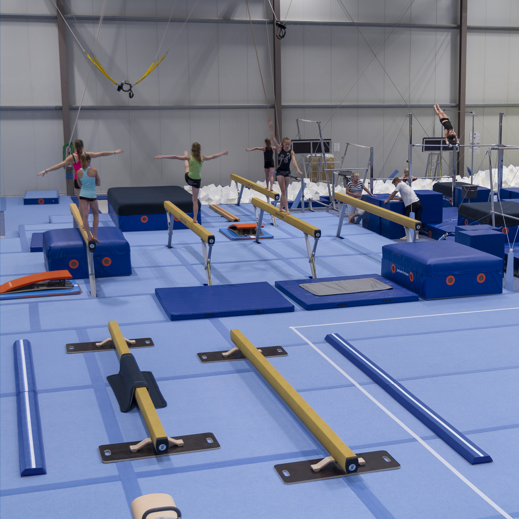 Evenwichtsbalk uit schuim, 2,5 m