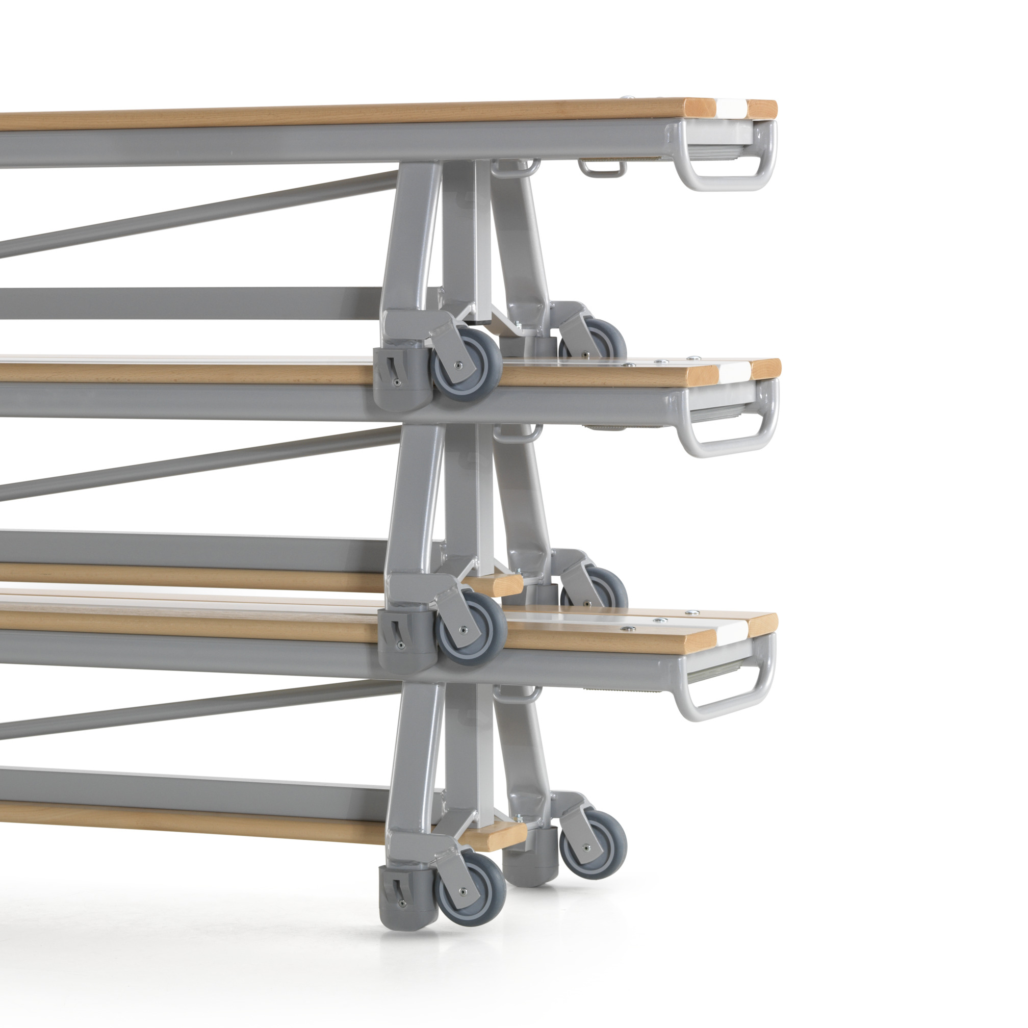 Gym bench, 360 cm, with balancing slat, 10 cm, Janssen-Fritsen Gym bench, 360 cm, with balancing slat, 10 cm, Janssen-Fritsen