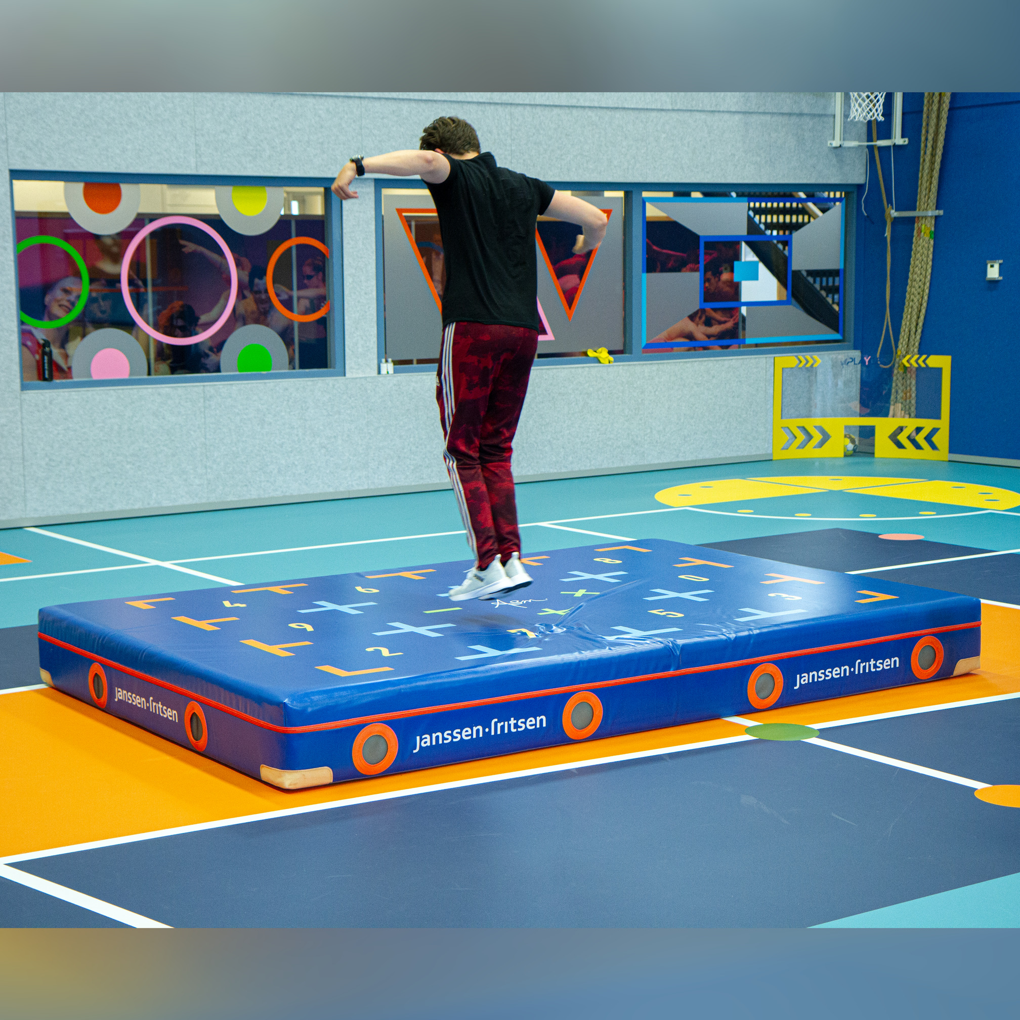 ASM landingsmat - Numbers, sandwichvulling