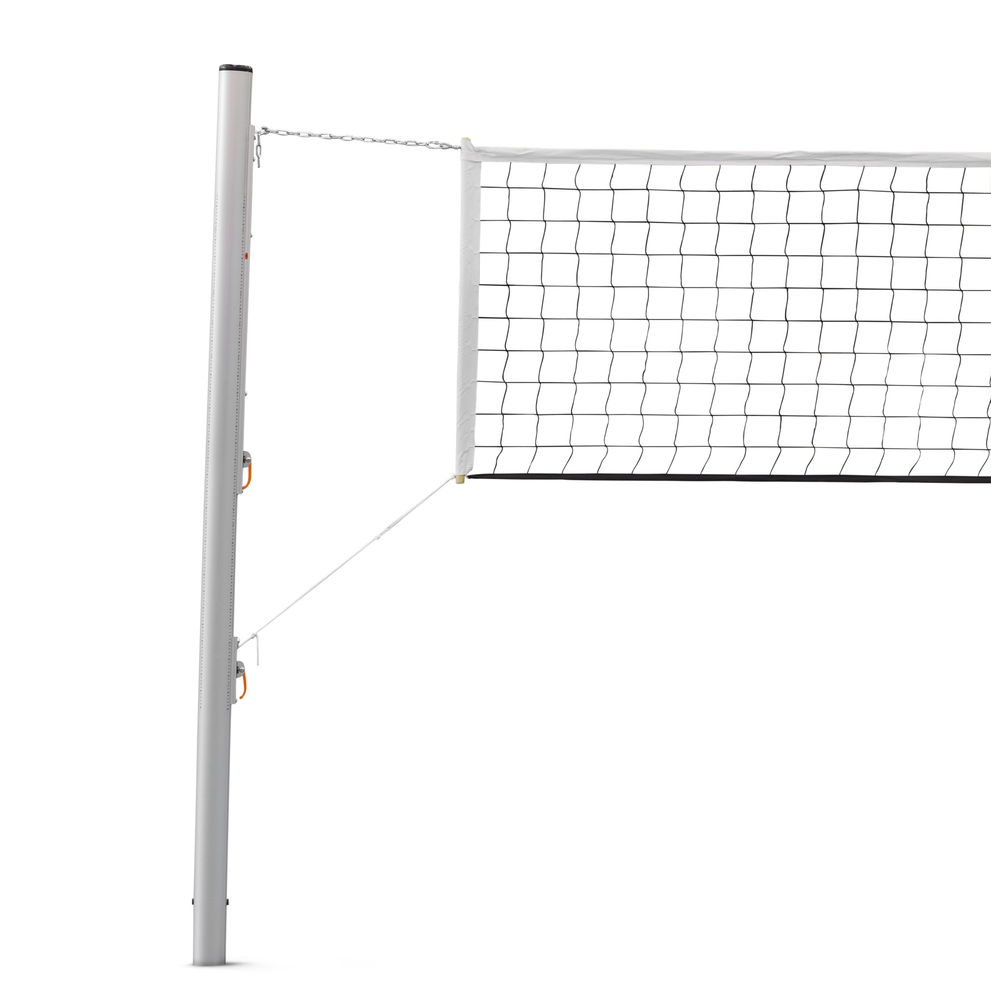 School and recreational volleyball net