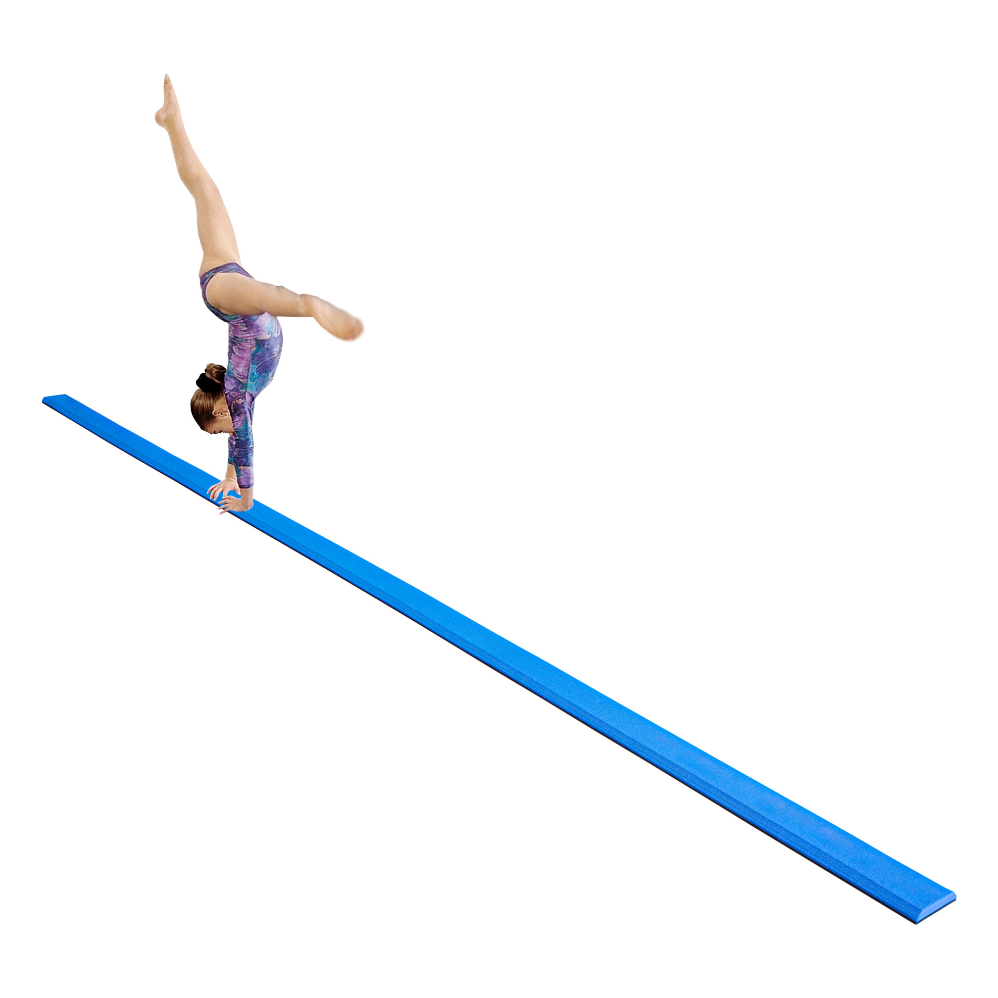 Rollable balance beam