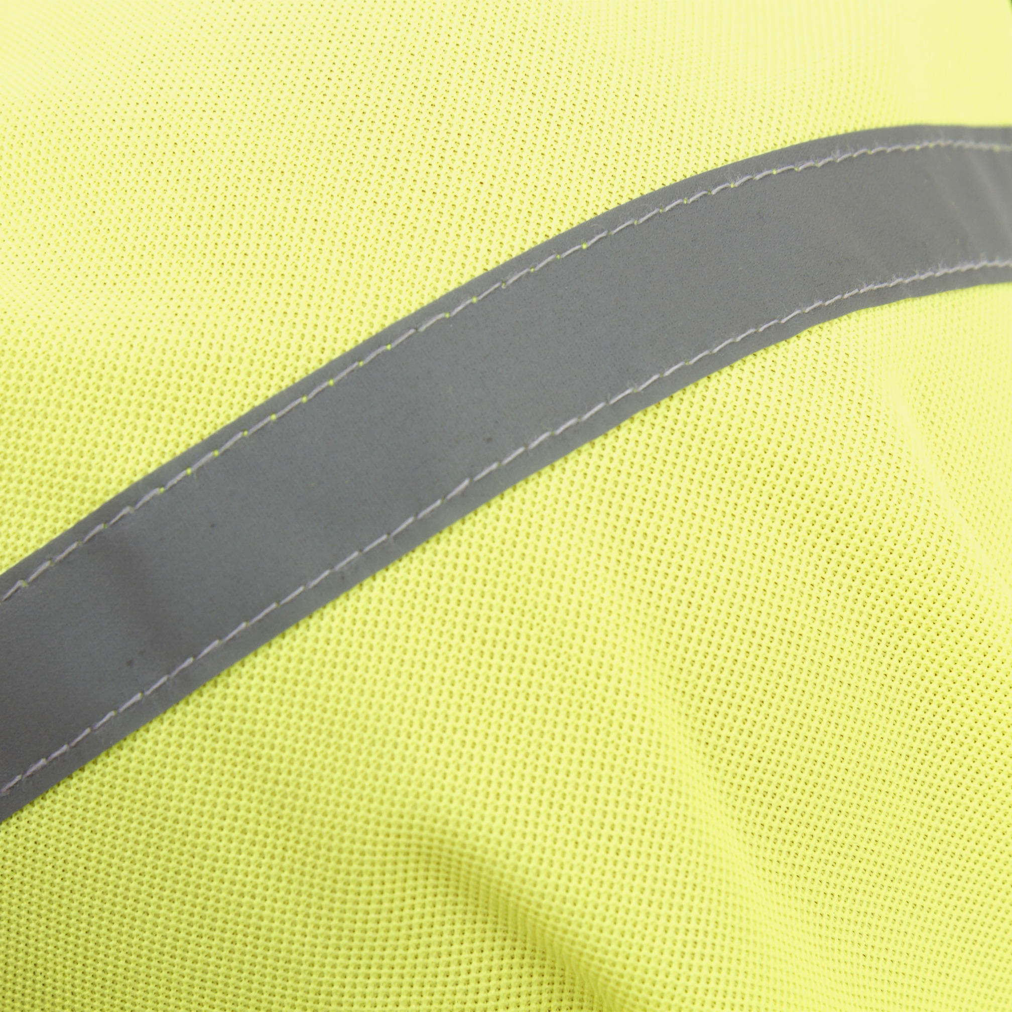 Reflective training bib junior, yellow