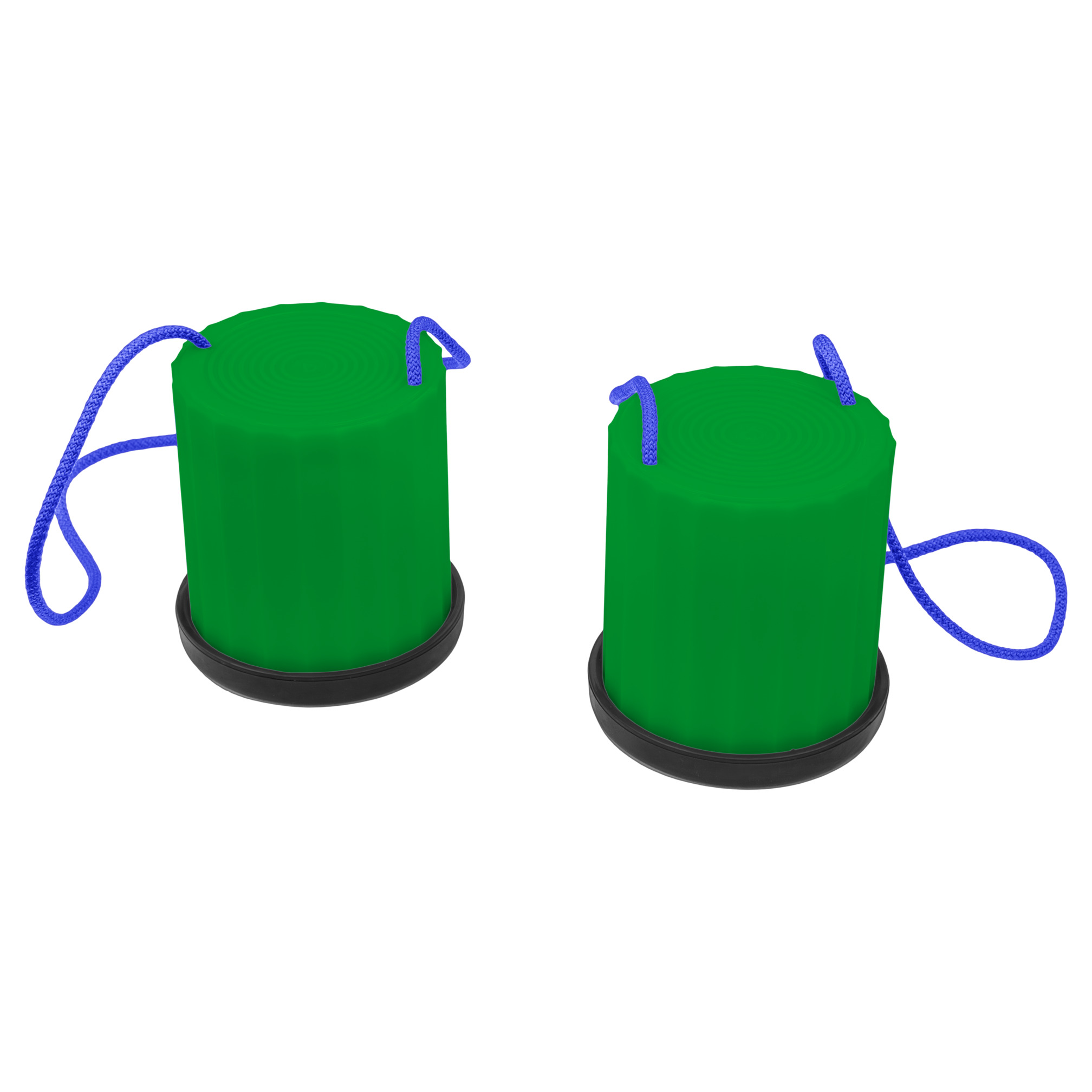 Colorful walking stilts