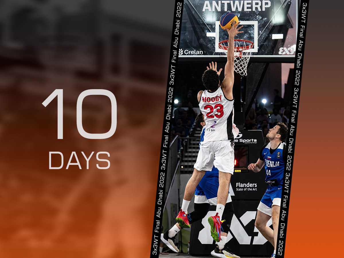 Only 10 days to go for the FIBA 3x3 World Tour FINAL in Abu Dhabi to start!