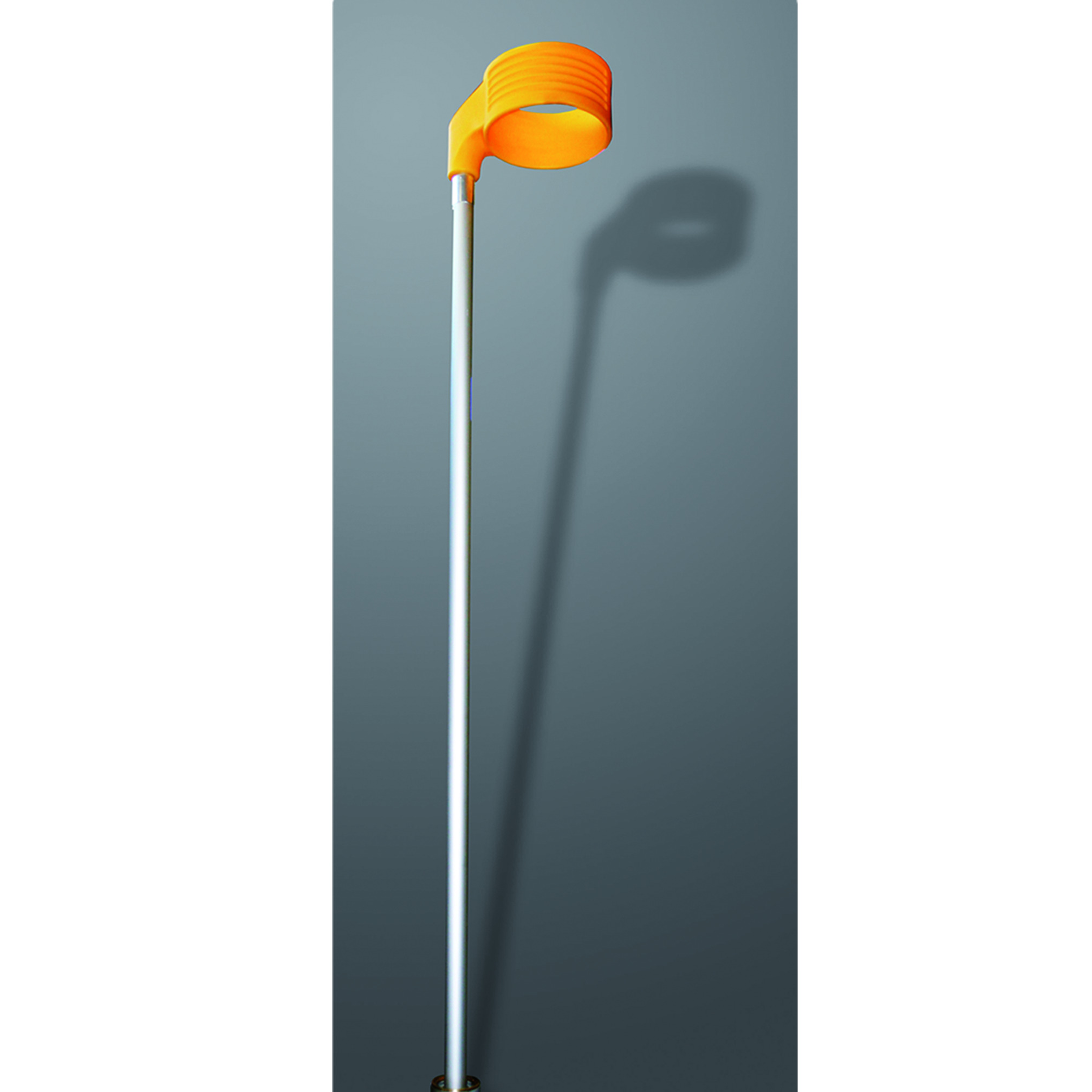 Competitie korfbalpaal, insteekmodel, 350 cm