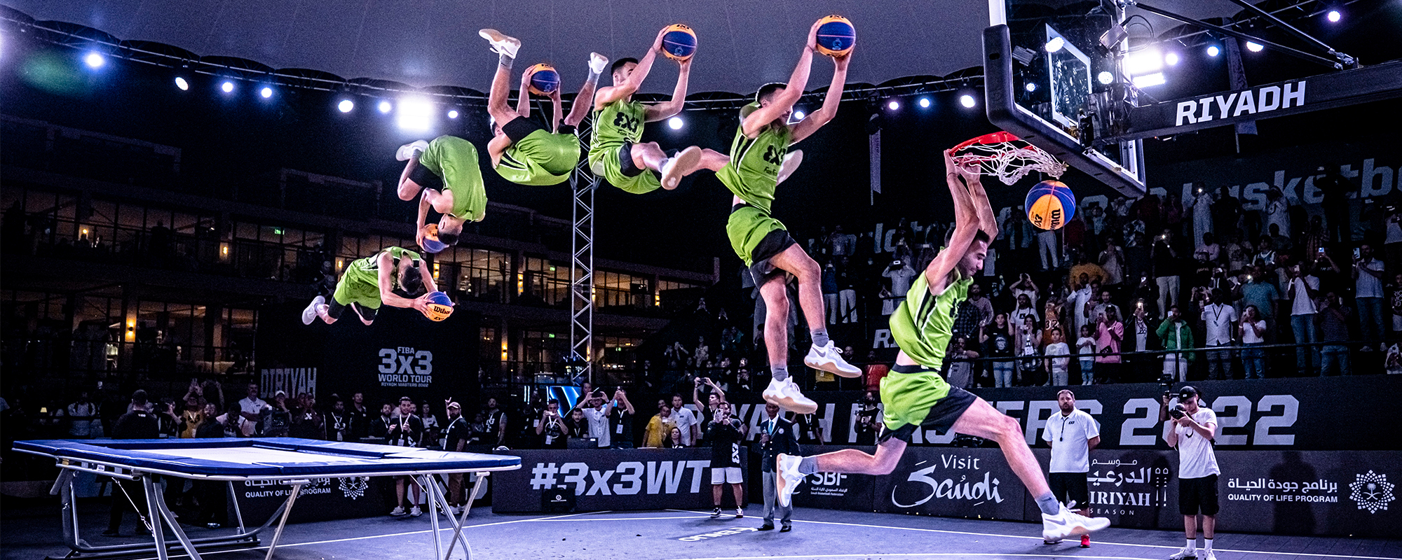 Two Guiness World Records at the FIBA 3x3 WT 2022 in Riyadh