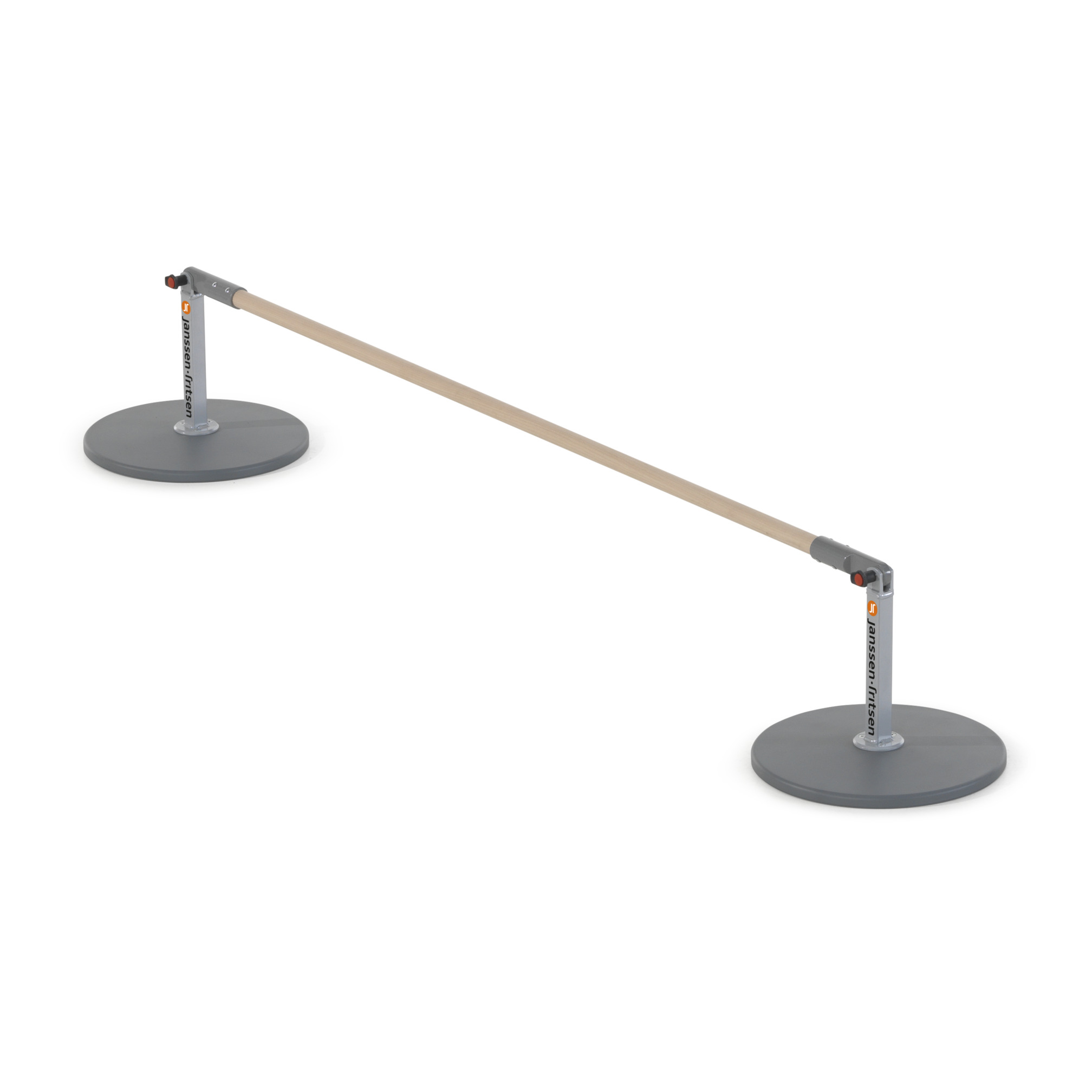 Horizontal bar supports