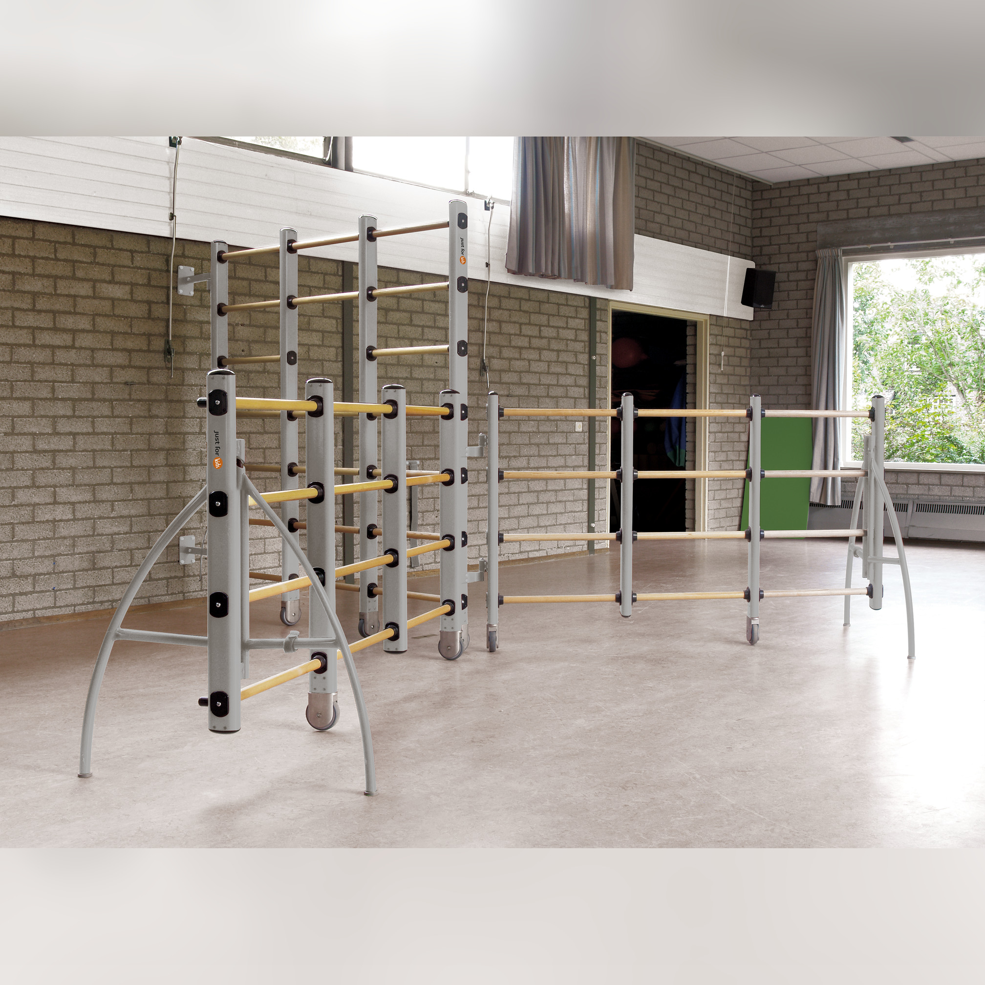 Sterraam tegen wand