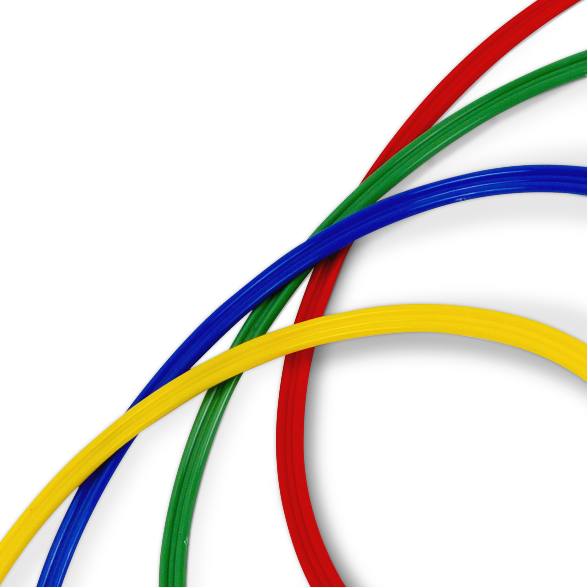 Hoepel kunststof, blauw