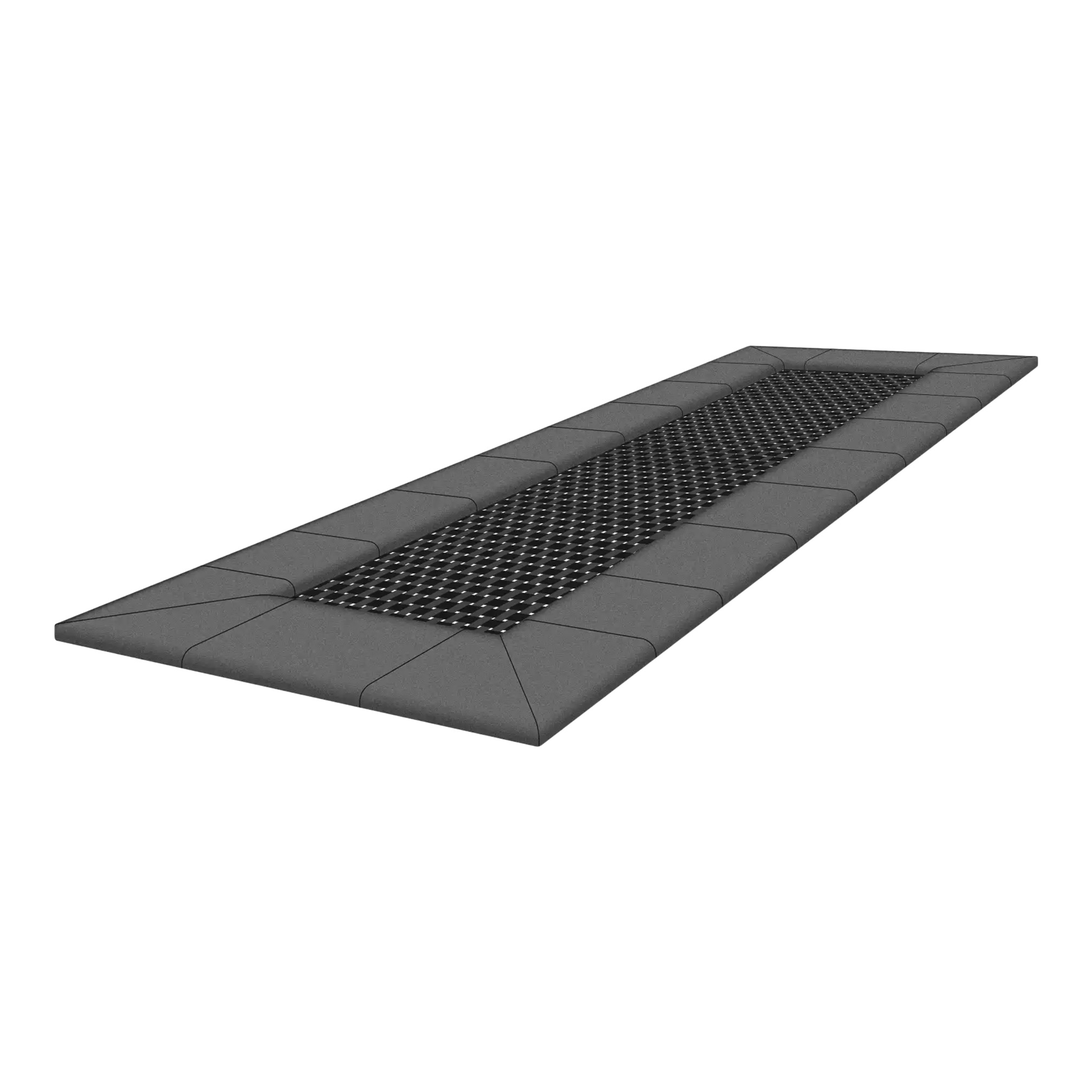 Trampolin outdoor "Kids Tramp Track Playground"