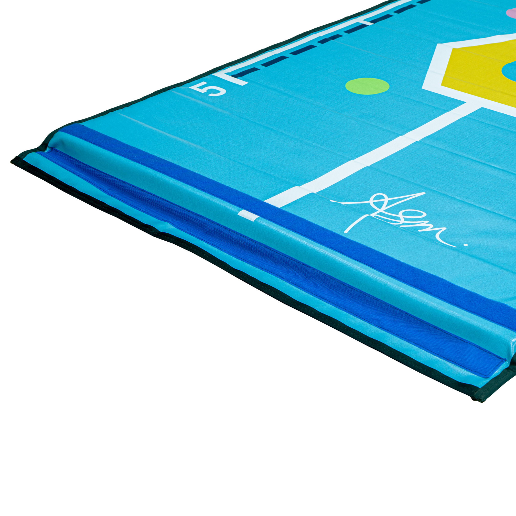 ASM Long Mat - Hexagon - 6m, sandwich padding