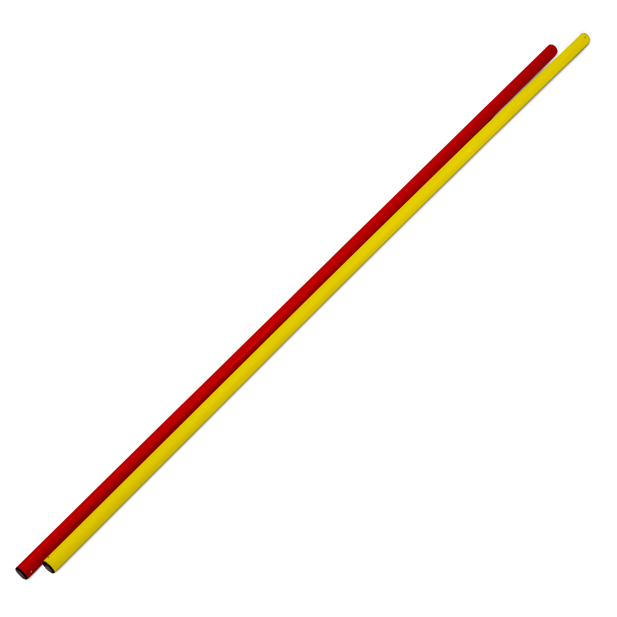 Stok combipaal versterkt, geel