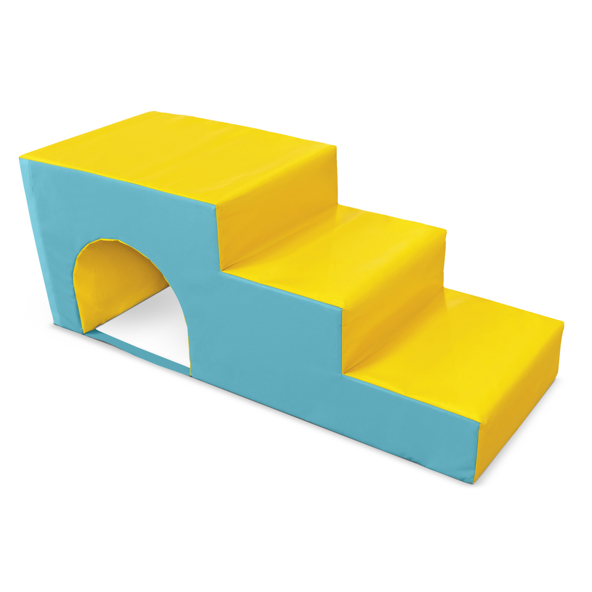 Gymvorm trap combi, met 3 treden