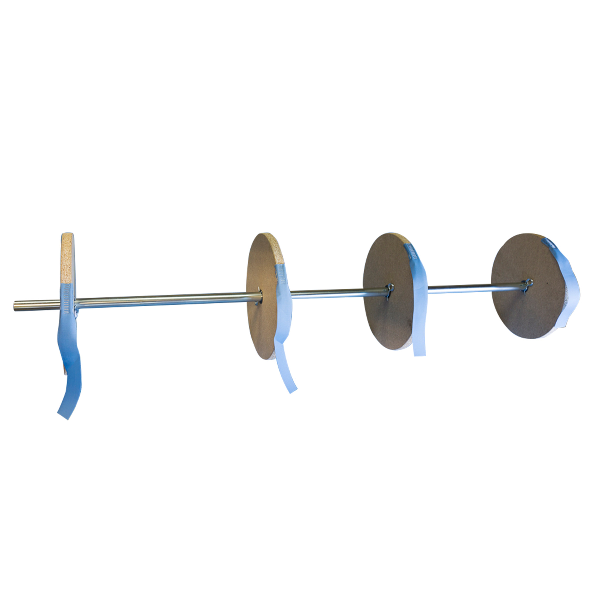 Roll-up core for floor tracks