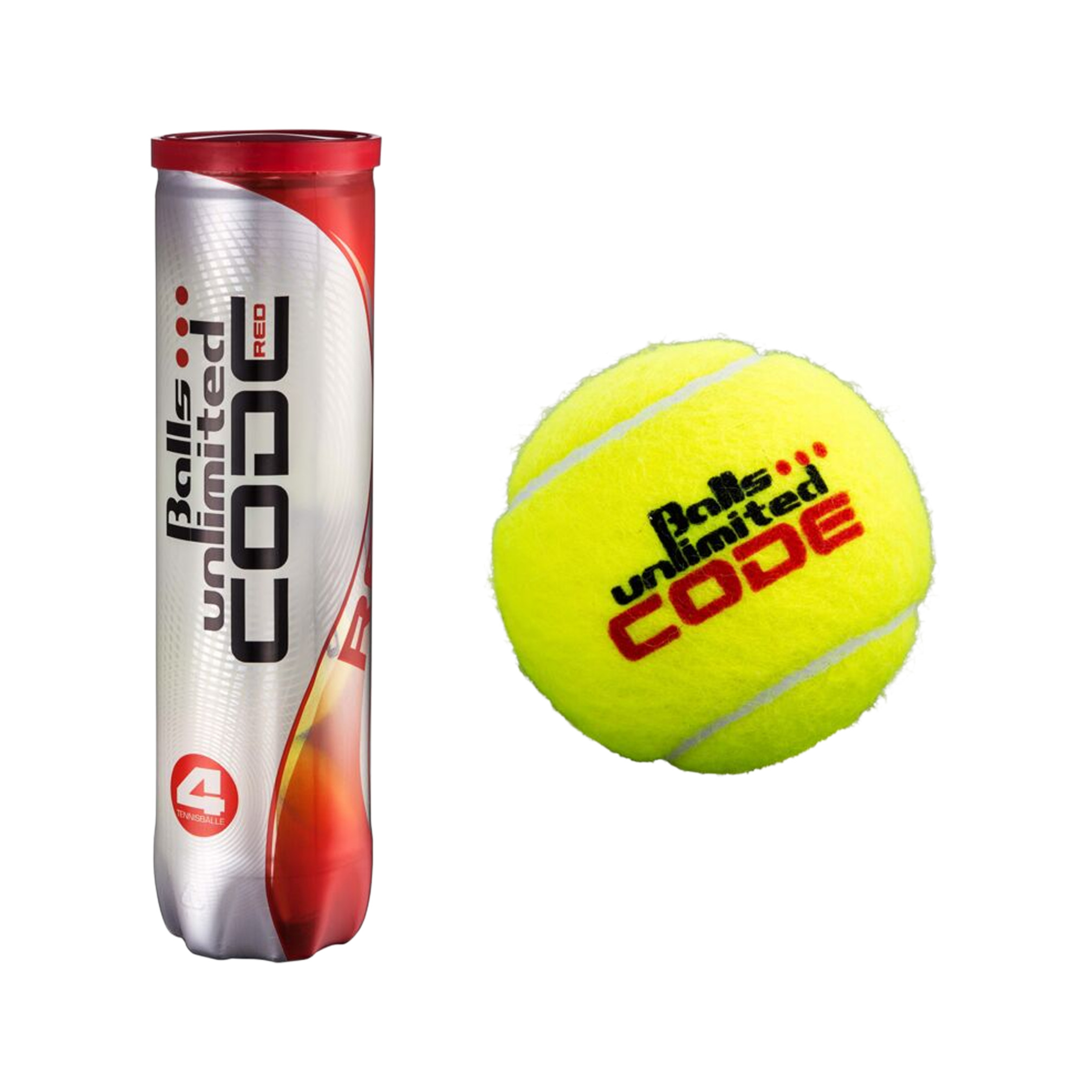 ITF Tennisbal - Balls Unlimited Code Red