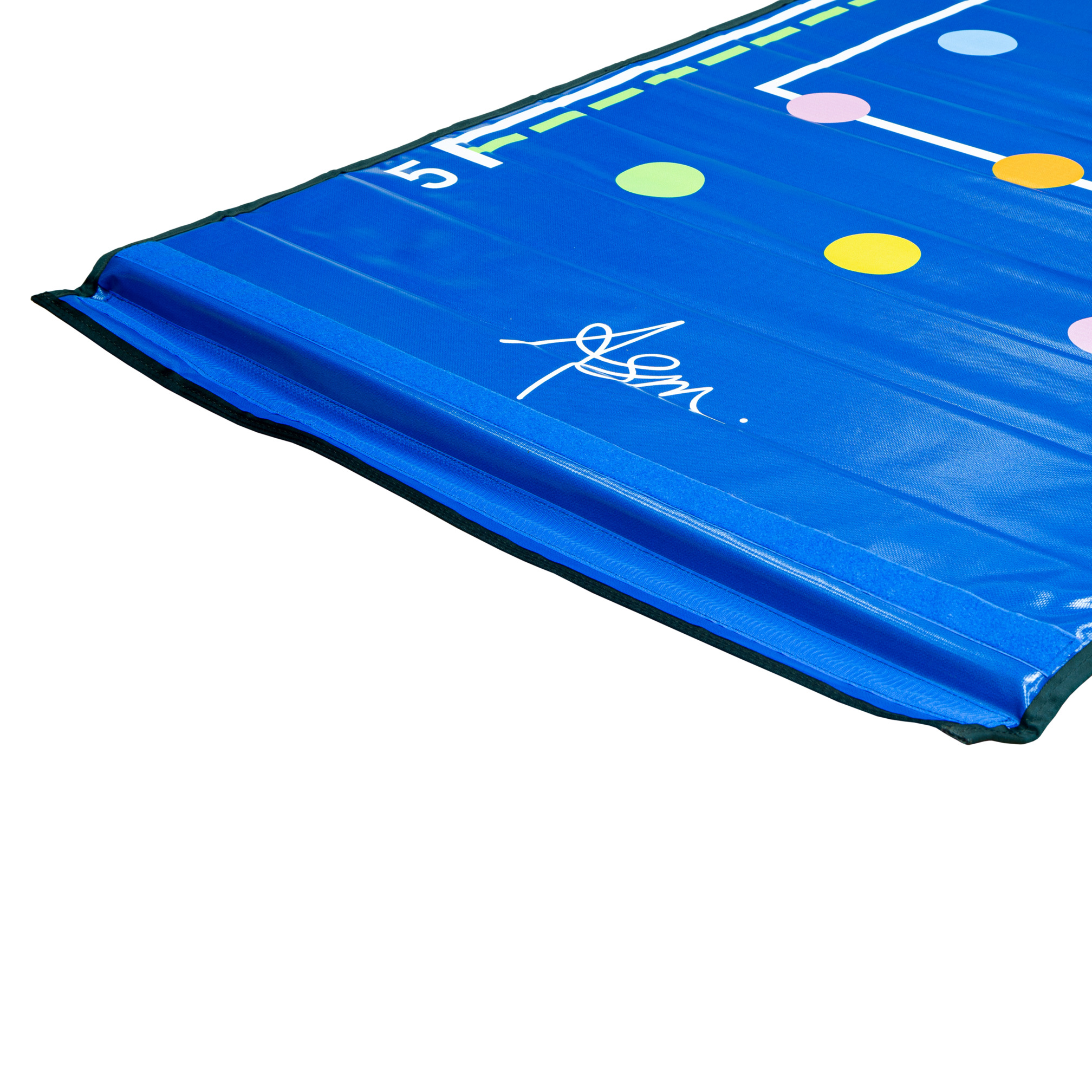 ASM Long Mat - Dots - 6m, sandwich padding