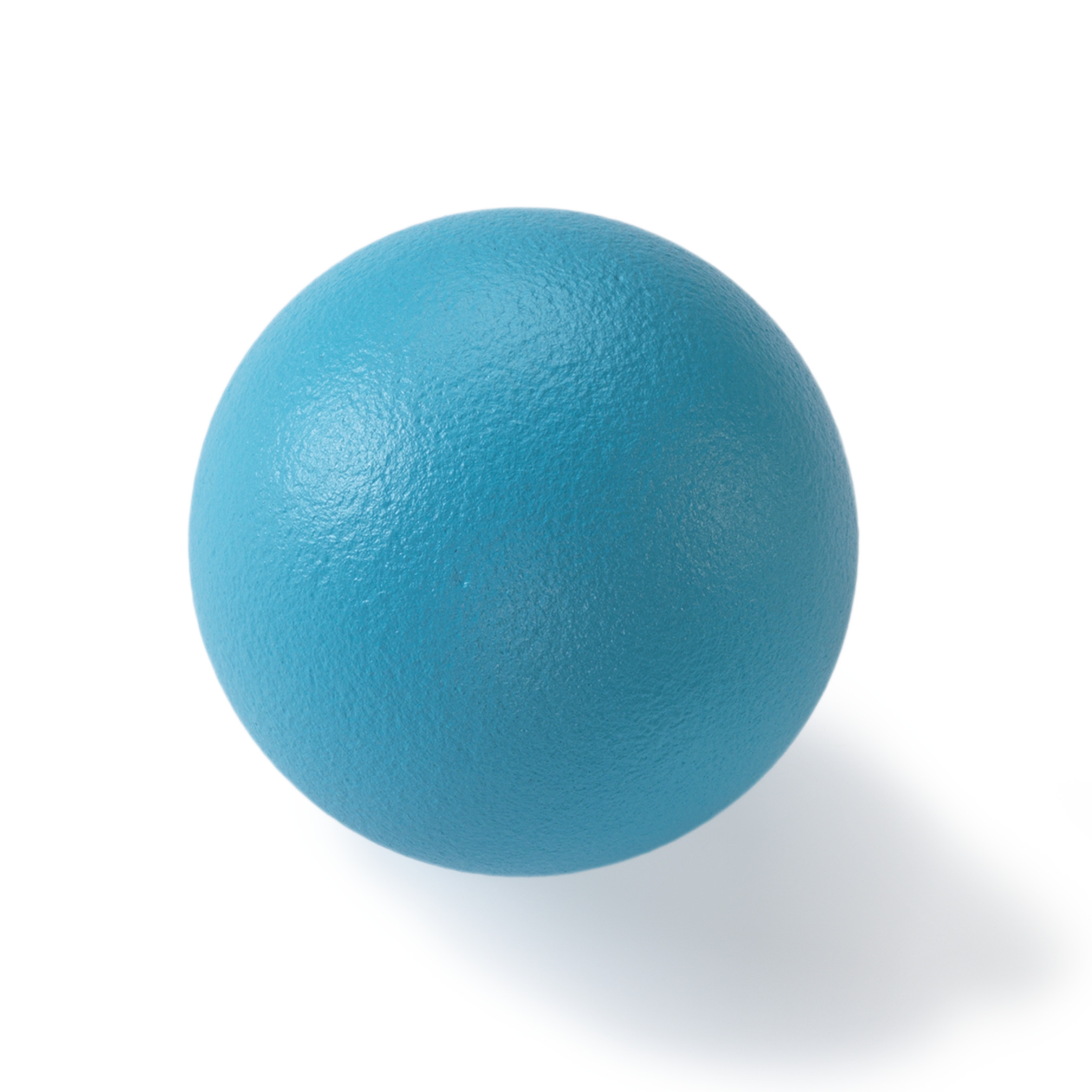 Schaumstoffball mit Haut, ø 21 cm, neon blau
