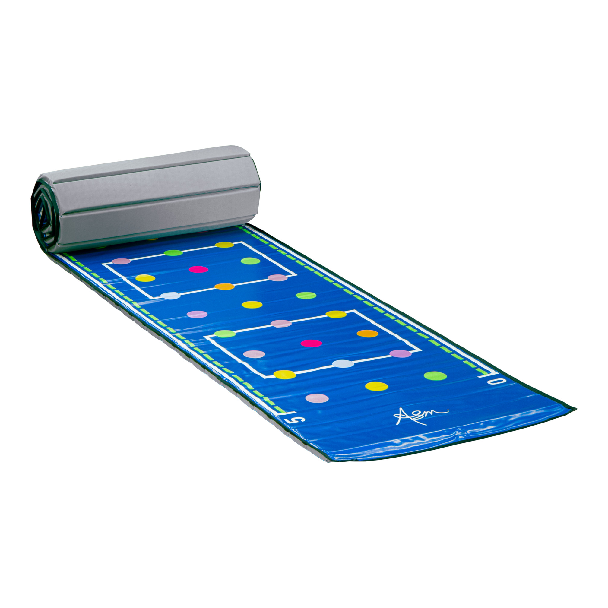 ASM Long Mat - Dots - 6m, sandwich padding