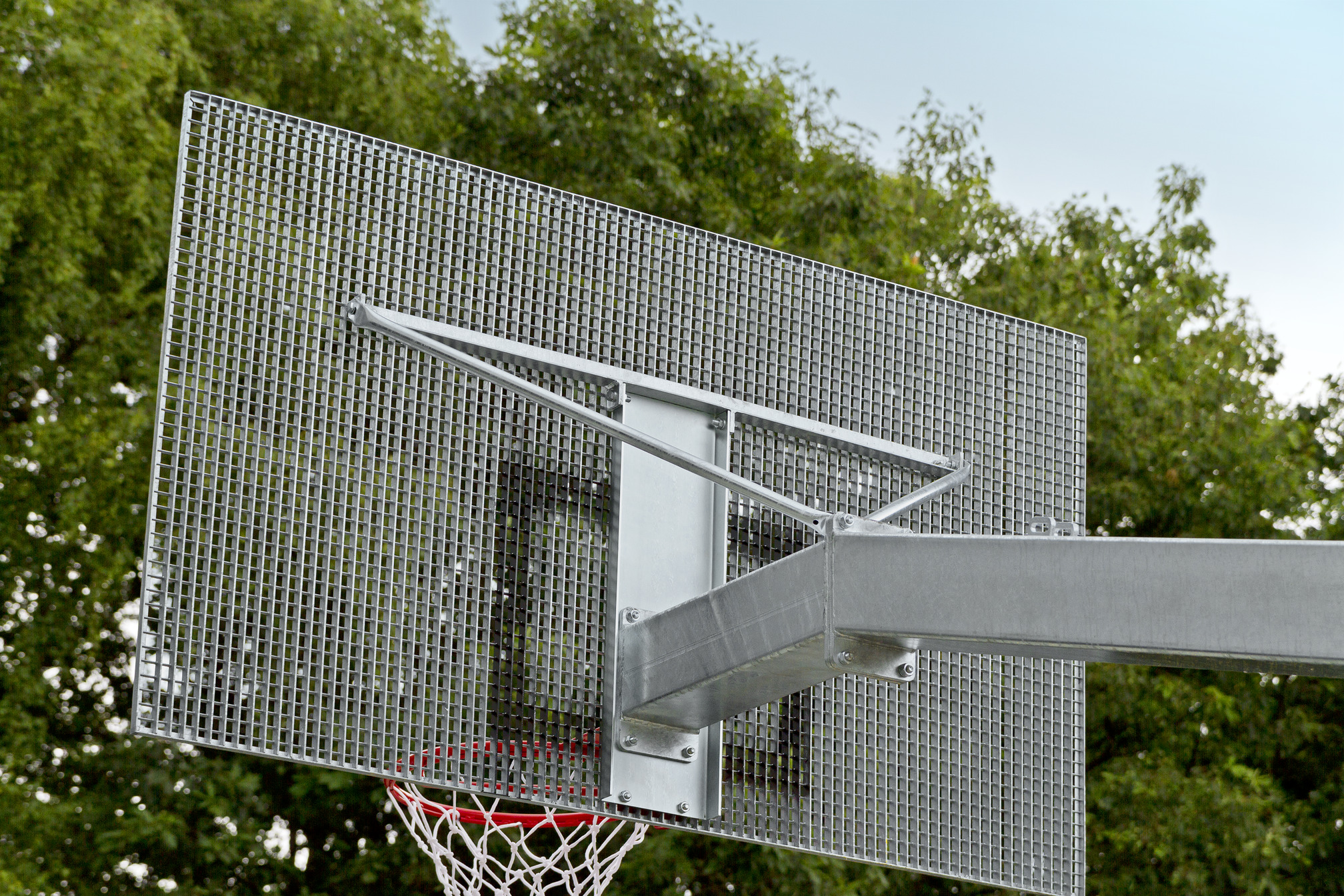 Street Slammer 225 cm projection incl. Basketball ring Outdoor